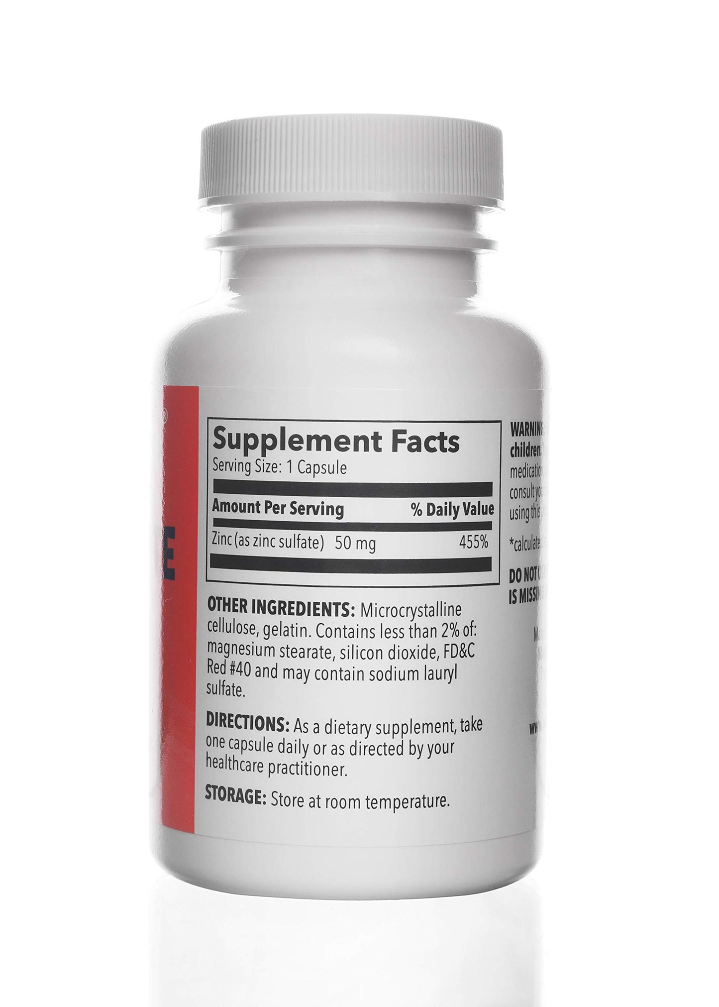 WELMATE Zinc Sulfate 220 mg Capsule, 100 Count