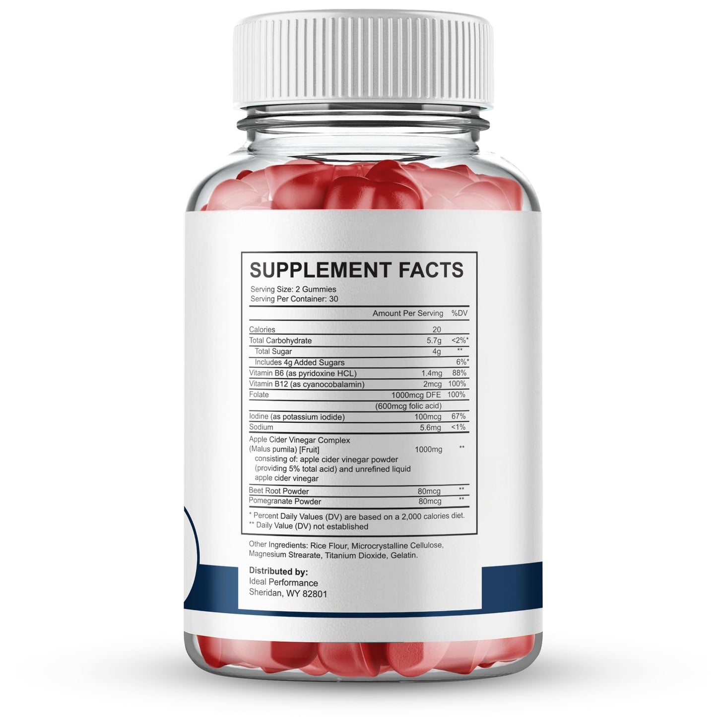 IDEAL PERFORMANCE Ultra Peak XL Gummies 60 Count