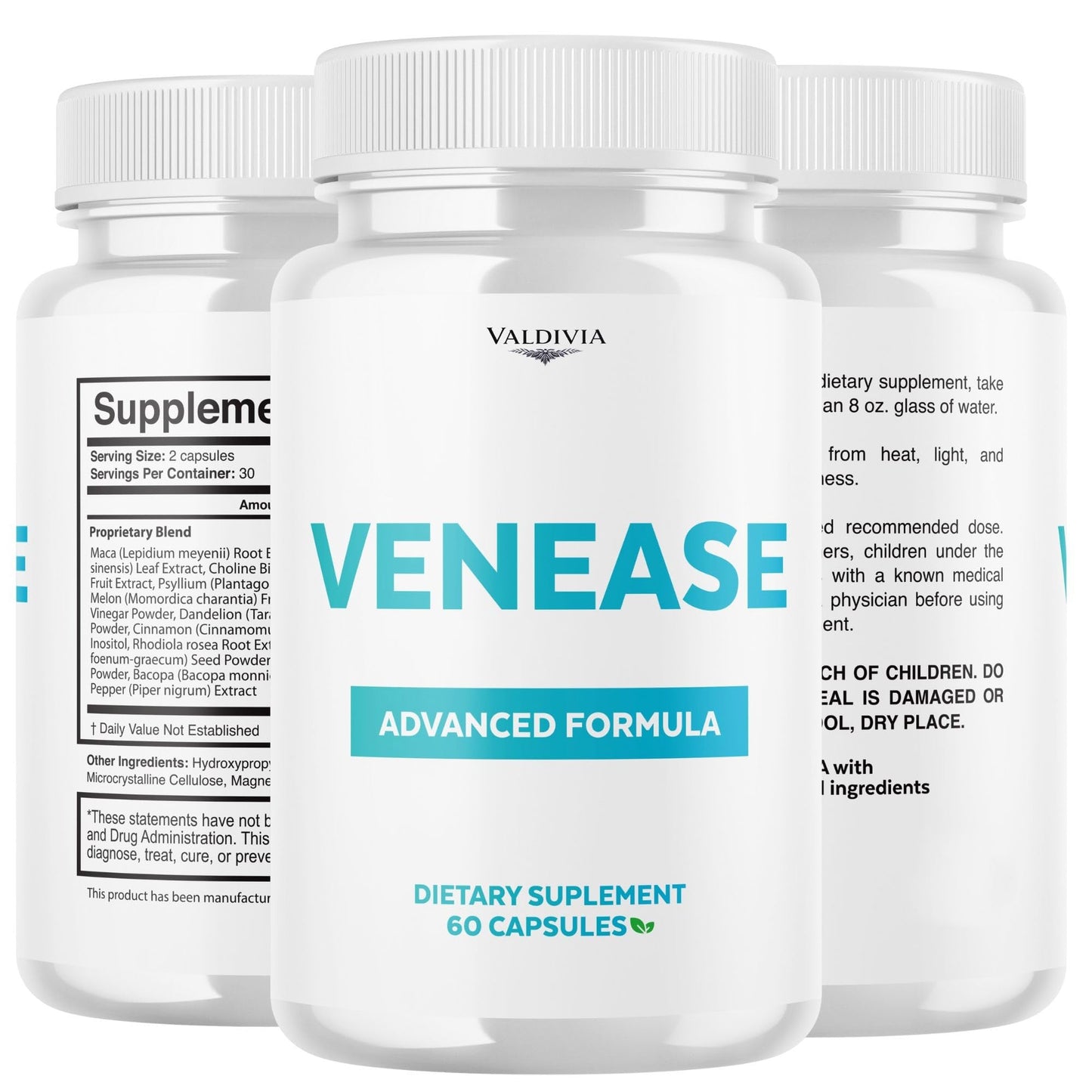 Valdivia Venease Capsules 60 Count