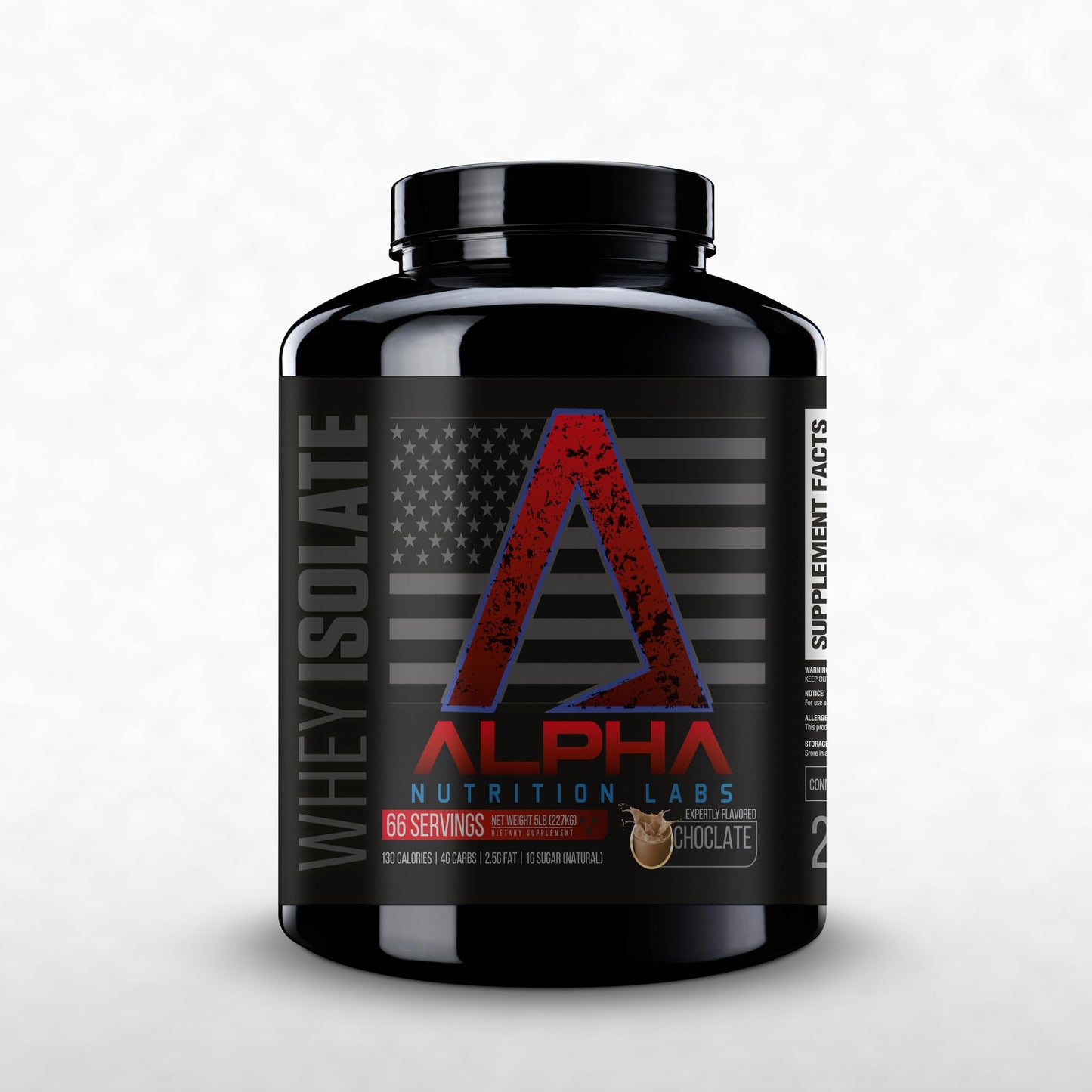 Alpha Nutrition Labs Whey Isolate Protein Powder 8007