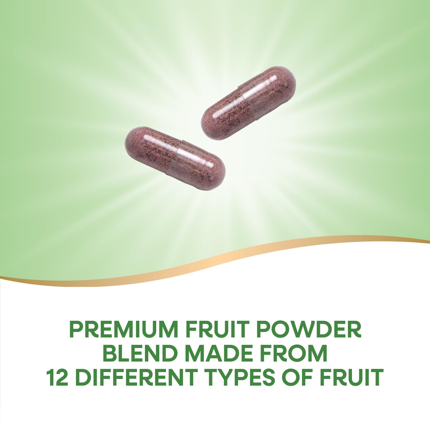 Nature's Way Orchard Fruits Fruit Powder Blend Capsules, 60 Count