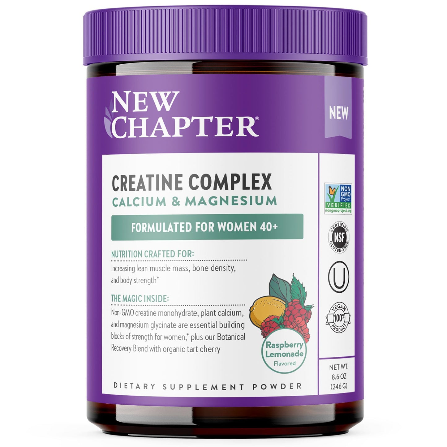 New Chapter Creatine Monohydrate Powder 8.6 oz