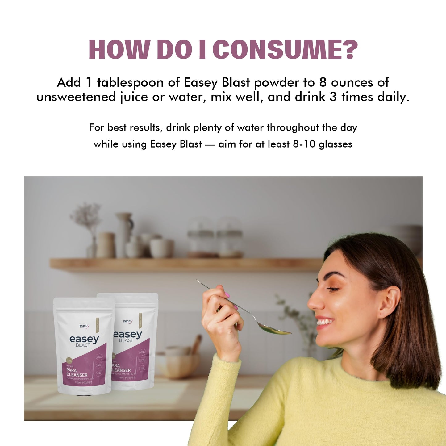 Easey Series Blast para-Cleanse Powder 8.4 oz