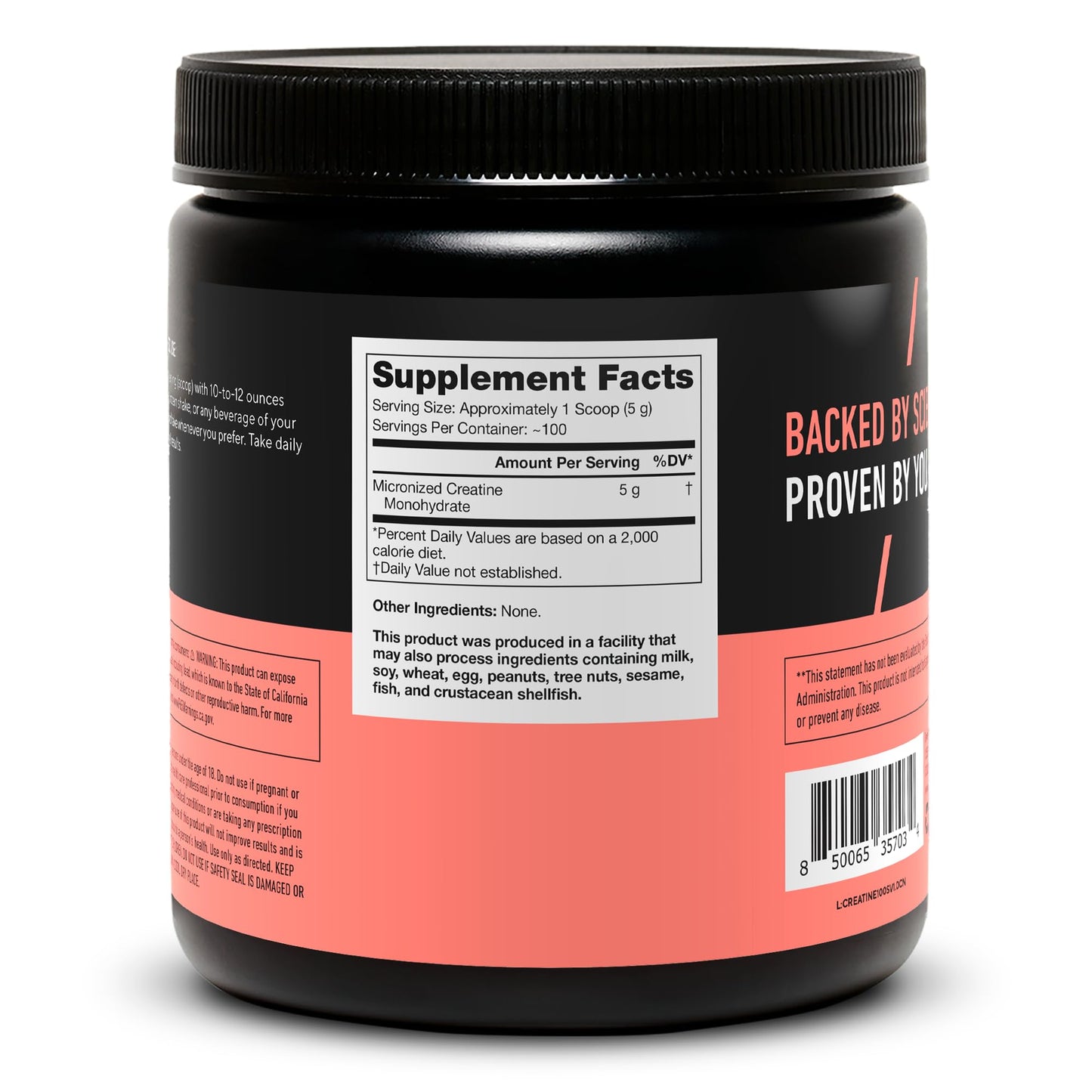 LEGION Micronized Creatine Monohydrate Powder 18.3