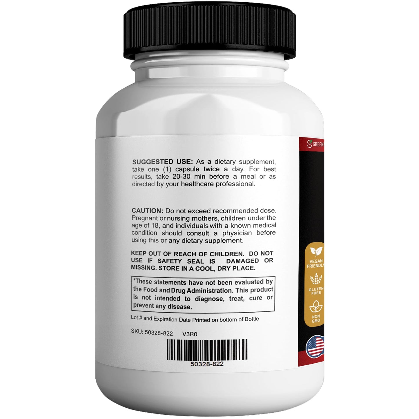 GREENVIFY AlphaBites MAX Ashwagandha Extract 60 Capsules