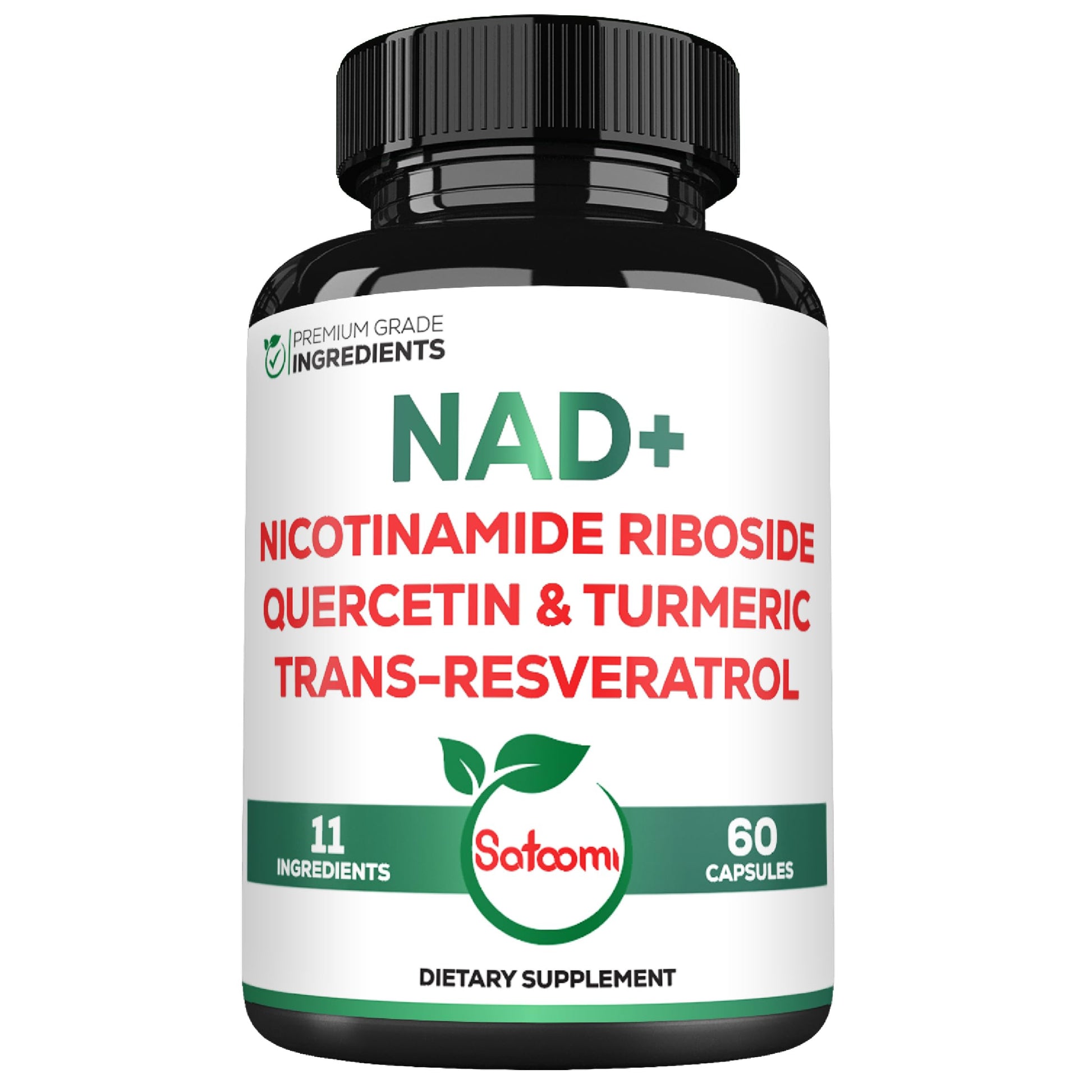 Satoomi NAD Supplement for Women Capsules 60 Count