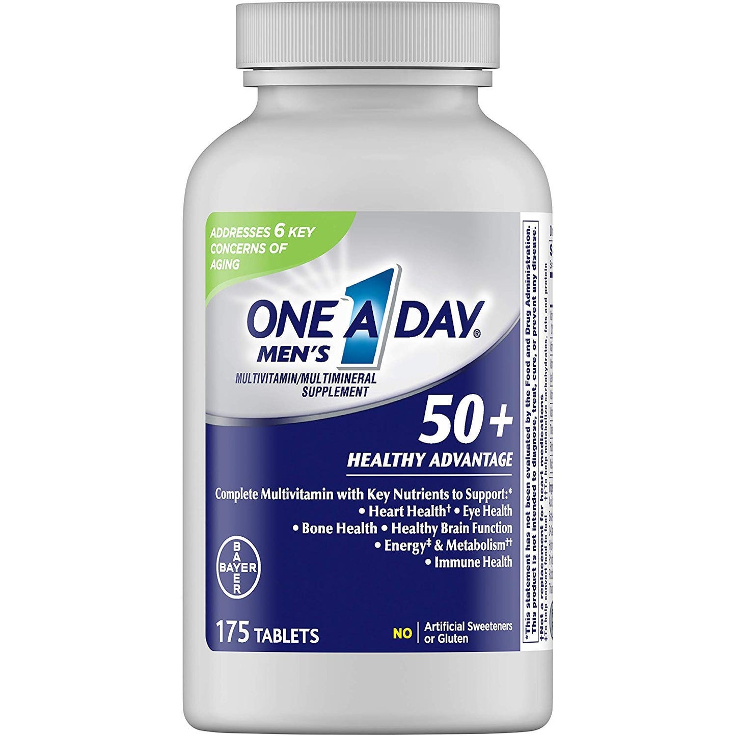 ONE A DAY Men's 50+ Multivitamins Tablet 175 Count