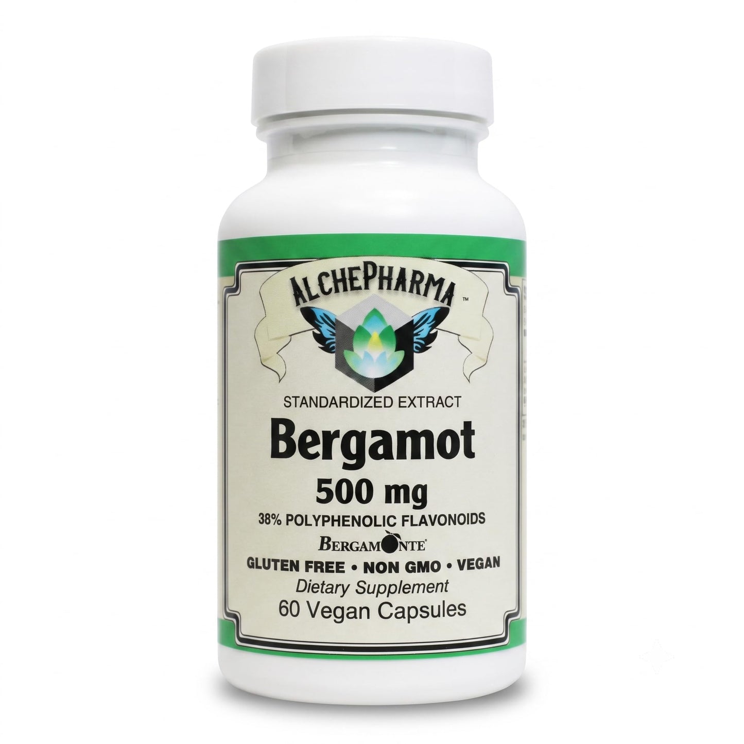 AlchePharma Bergamot 500mg Capsule 60 Count