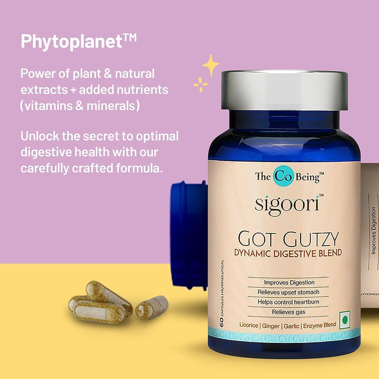 Generic Gut Health Supplements for Men and Women Got Gutzy Capsules, 60 Count