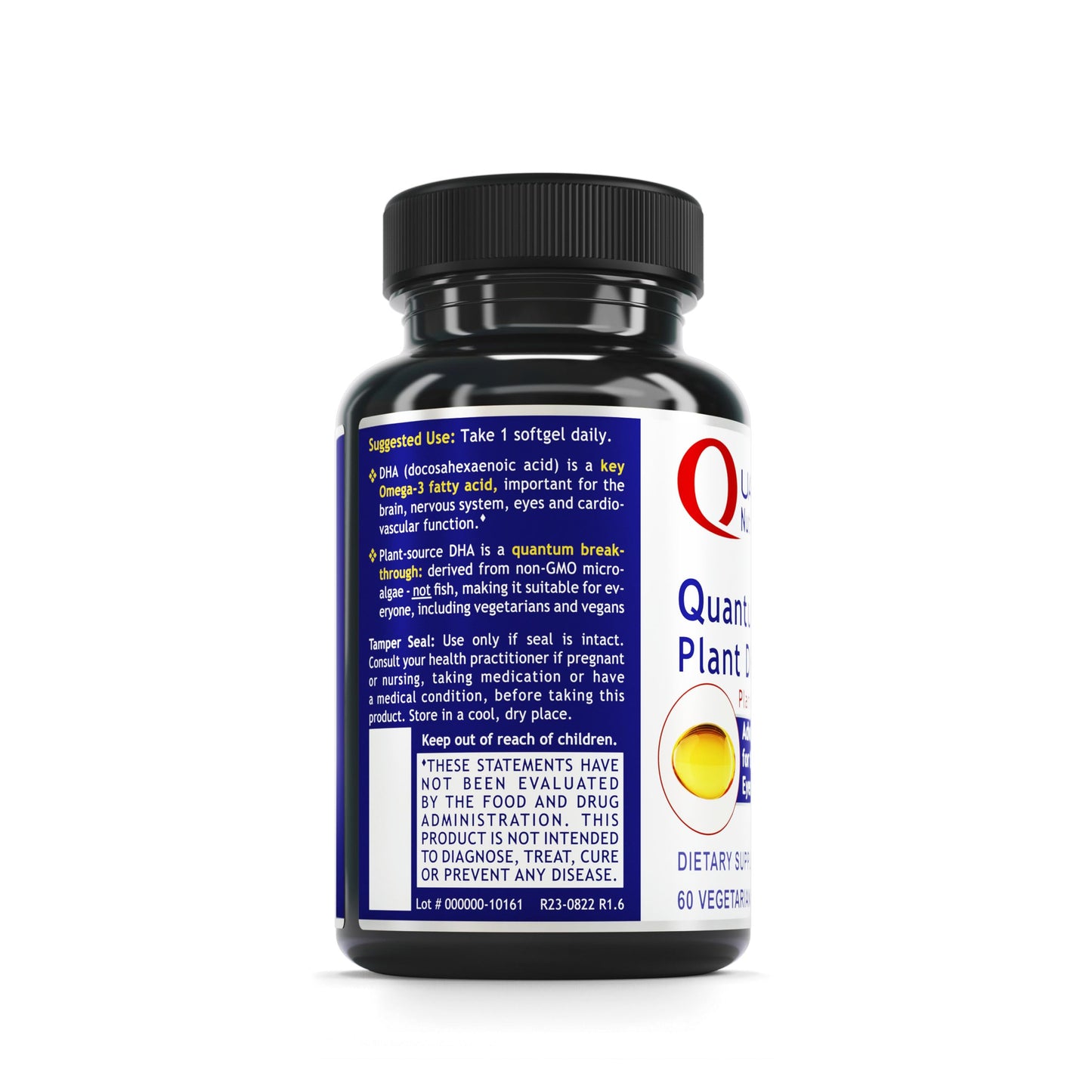 Quantum Nutrition Plant DHA Supplement Capsule, 60 Capsules