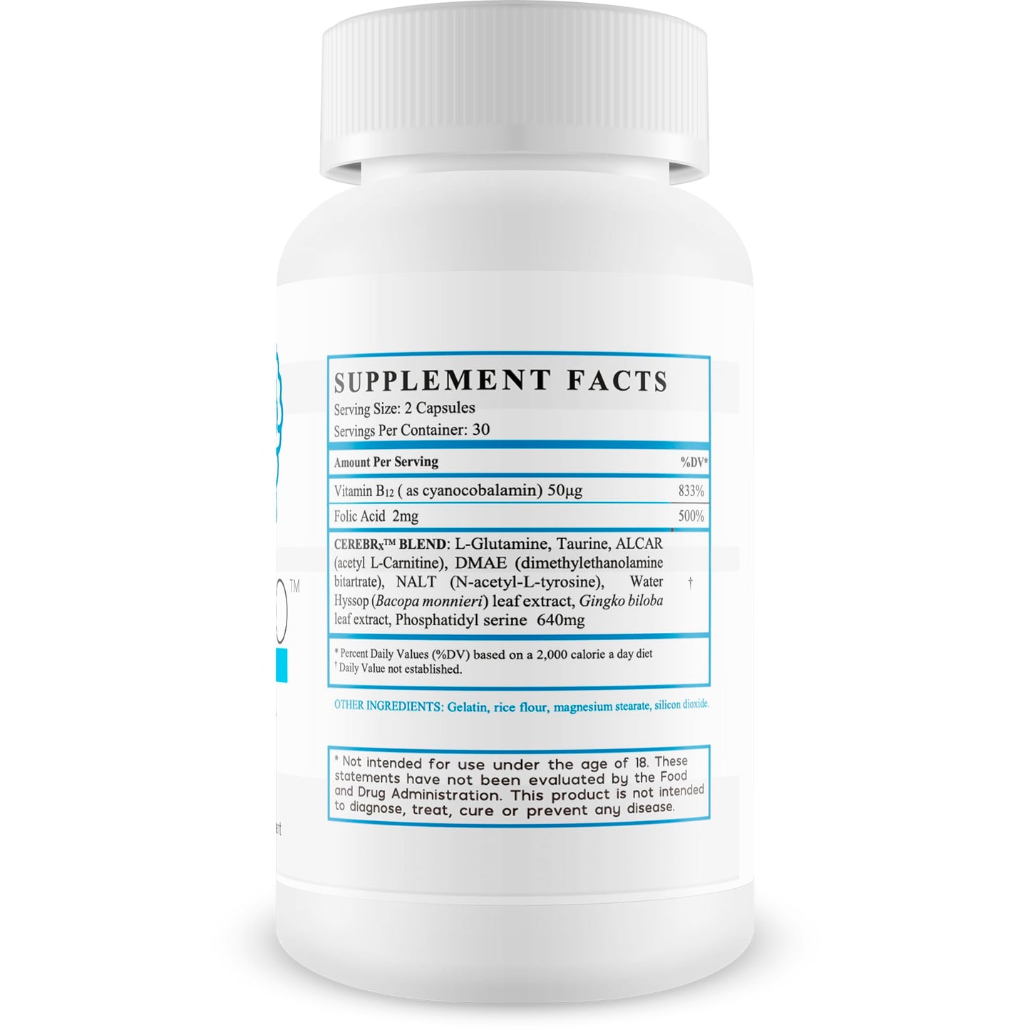 True You Health Unbreakable Brain Pro Capsules, 60 Count