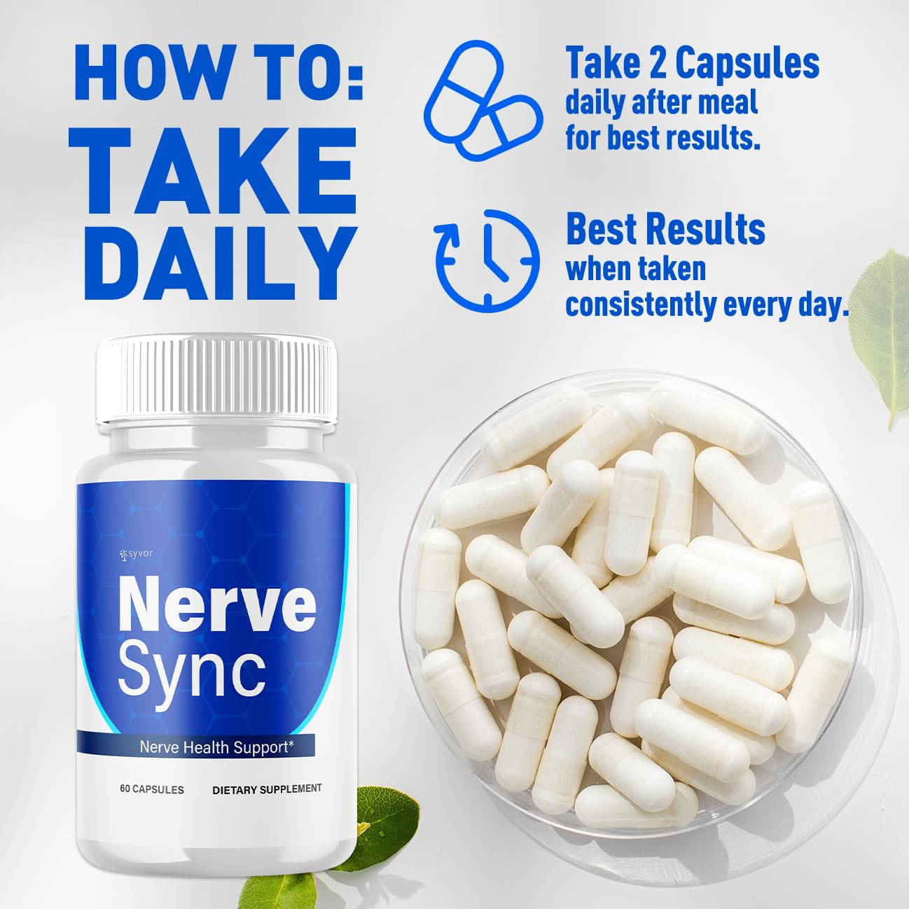 Syvor Nerve Sync Capsules 180 Capsules