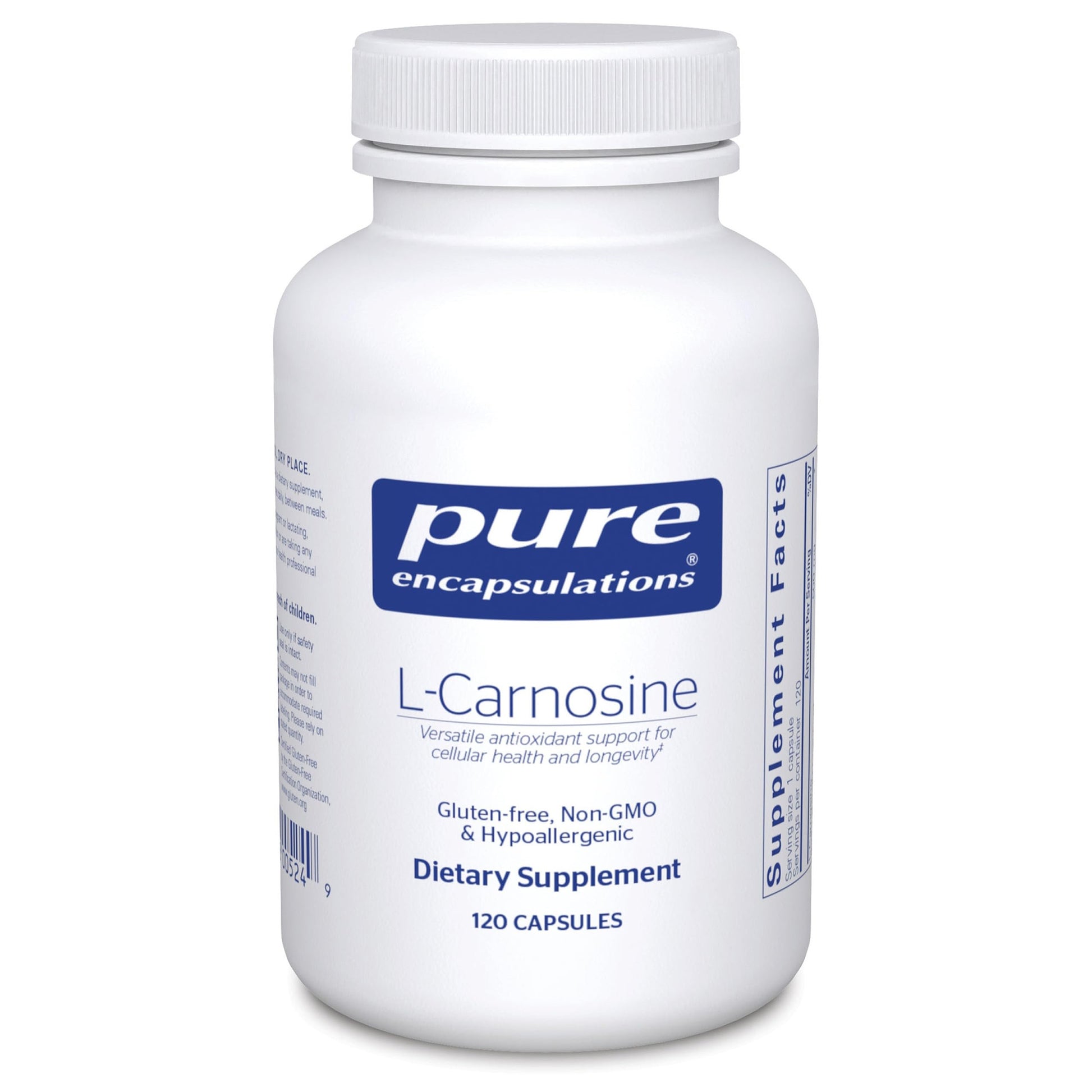 Pure Encapsulations L-Carnosine 120 Capsules