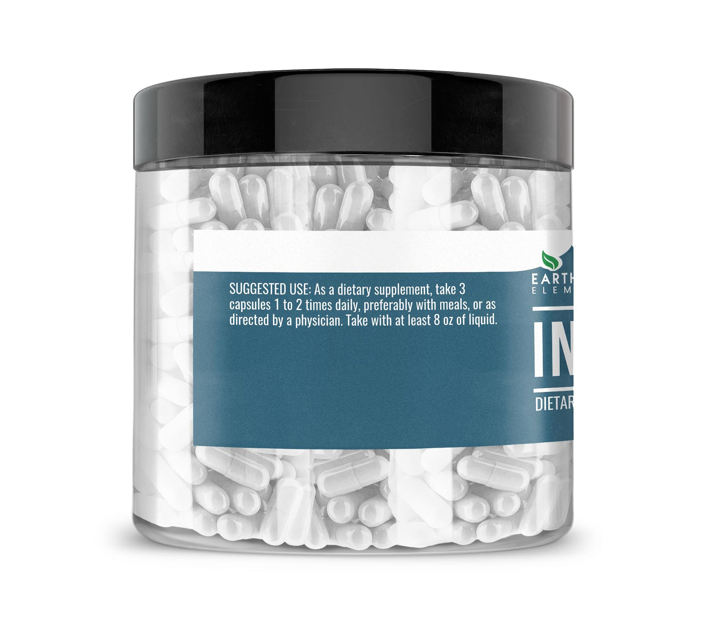 Earthborn Elements Inulin FOS Capsules 200 Count