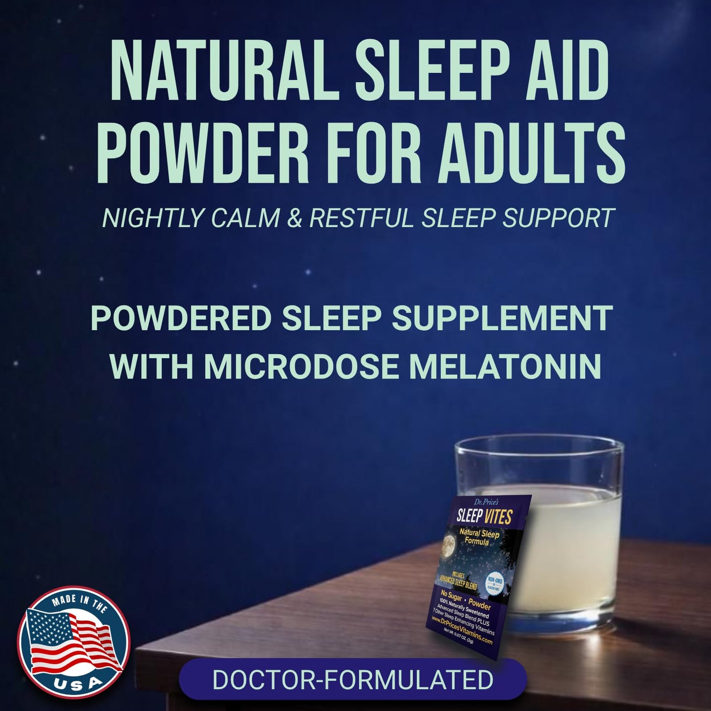 Dr. Price's Vitamins Natural Sleep Aid Sleep Powder 30 Count