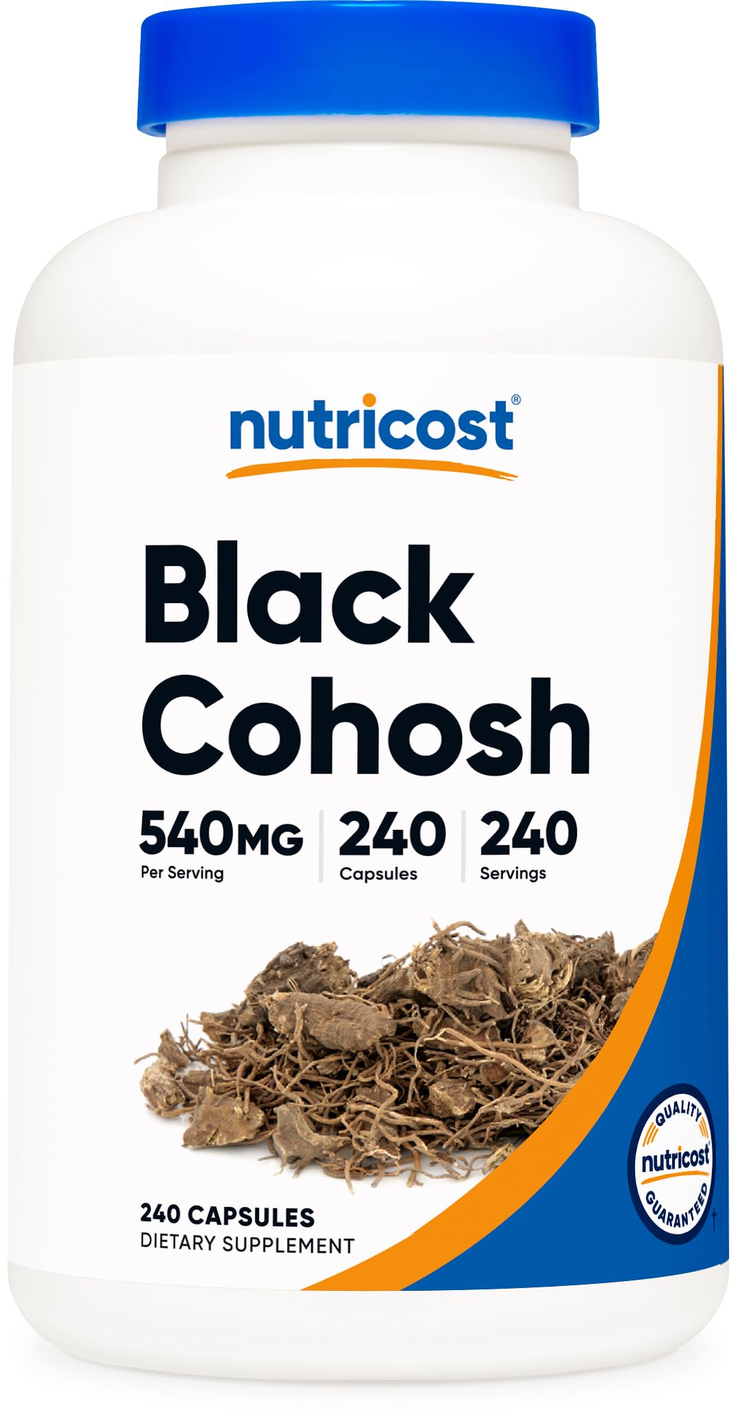 Nutricost Black Cohosh 540mg Capsules, 240 Count