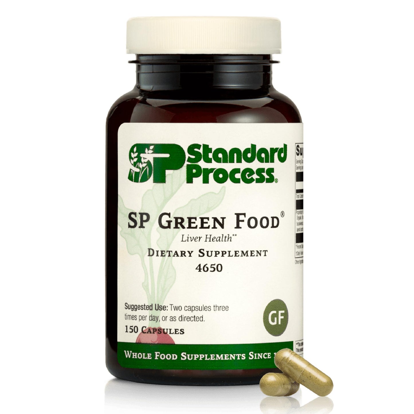 Standard Process Inc. SP Green Food Capsule, 150 Capsules