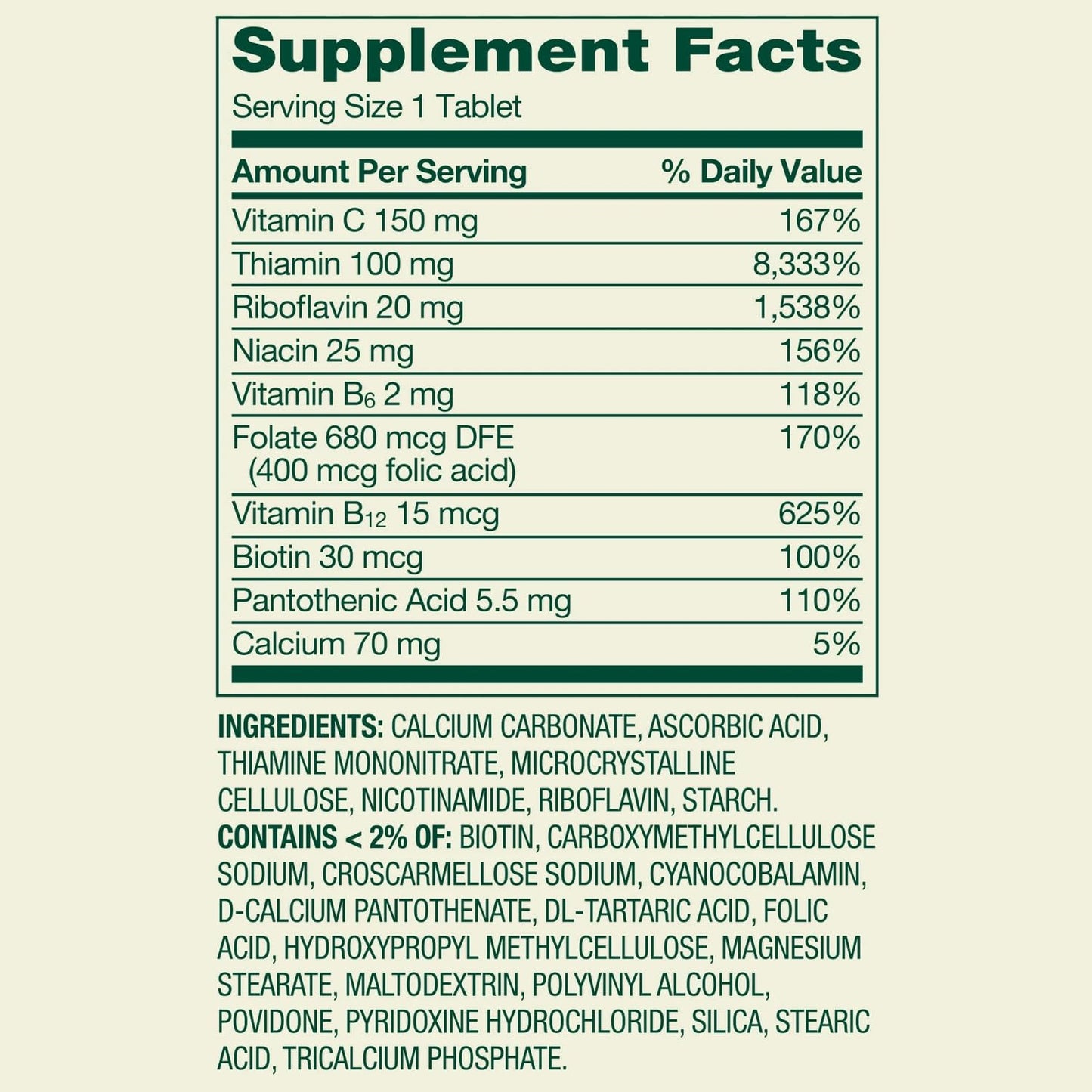 SCHMIDT EMPIRE Super Vitamin B-Complex Dietary Supplement Tablets, 250 Tablets