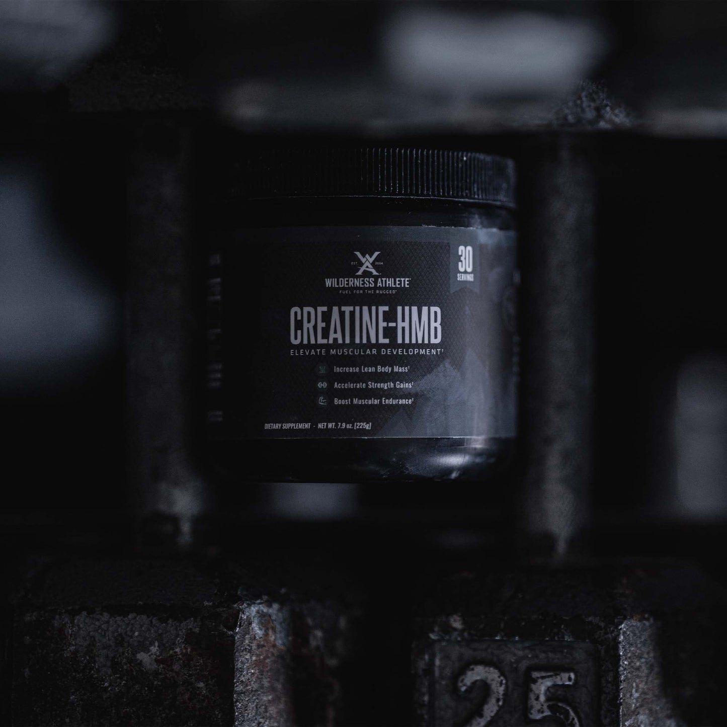 Wilderness Athlete Creatine HMB Micronized Creatine Monohydrate Powder with Vitamin D3 7.9 Ounce