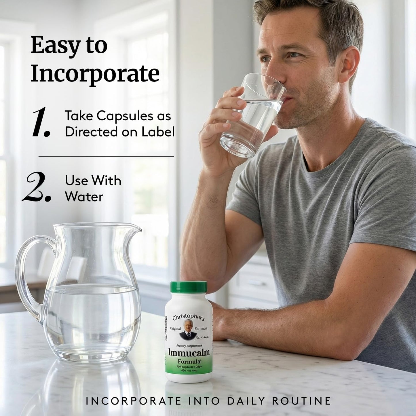 Christopher's Original Formulas Immucalm Immune Support Capsule 1 Count