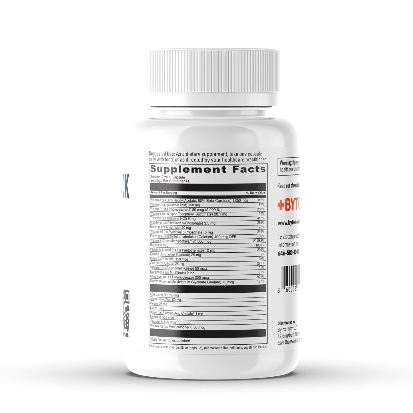 Bytox Daily Vitamin Multivitamin for Adults Capsule 60