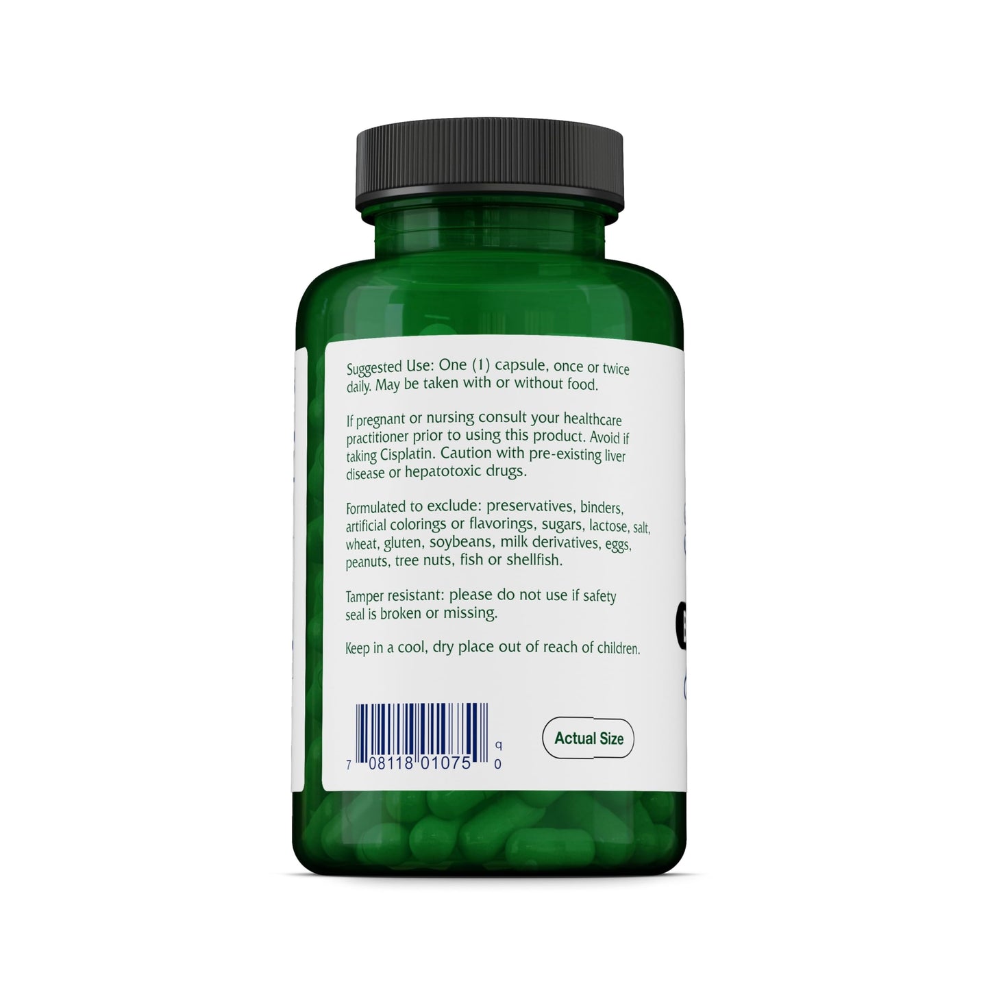 Vitanica Black Cohosh Cimicifuga Extract Plus Capsules 120 Count