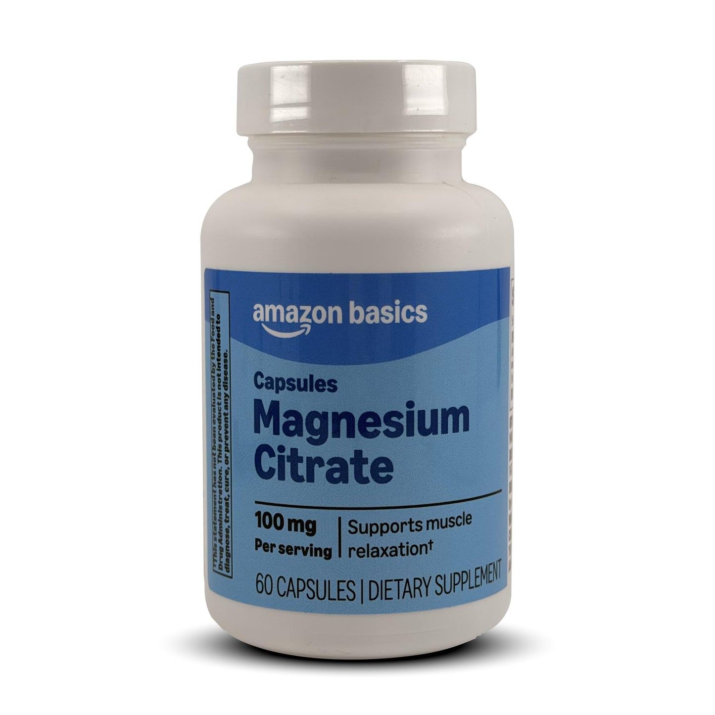 Amazon Basics Magnesium Citrate Rapid Release Capsules 60 Count
