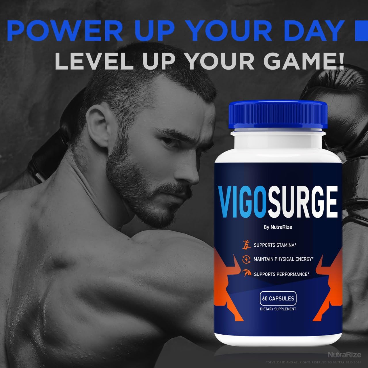 NutraRize VigoSurge Capsules 120 Capsules