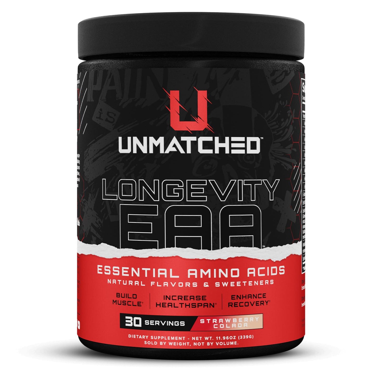 Unmatched Longevity EAA Essential Amino Acids Powder 30 Servings