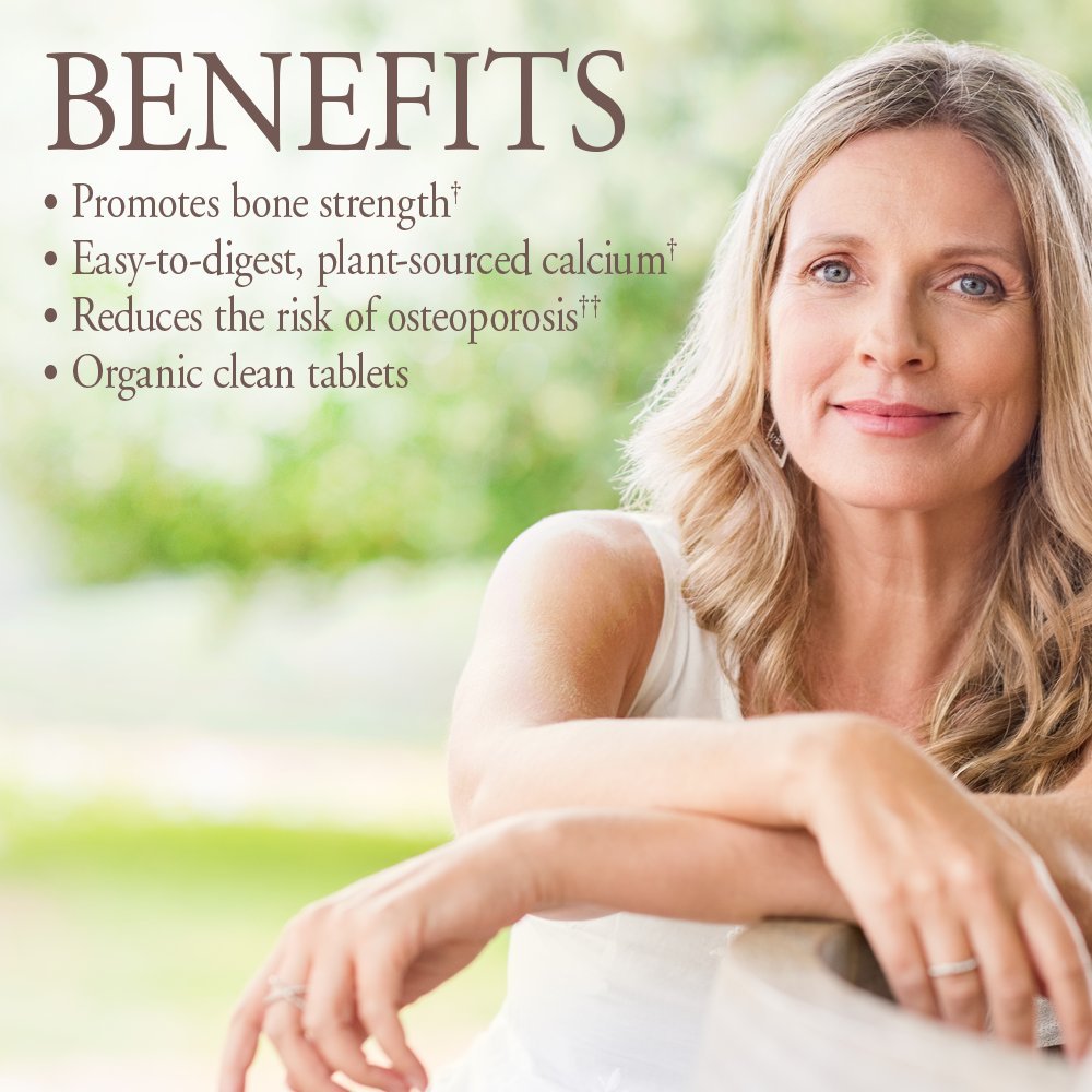 Garden of Life Calcium Supplement with Magnesium & Organic Vitamin D3 K2 Tablet, 180 Count