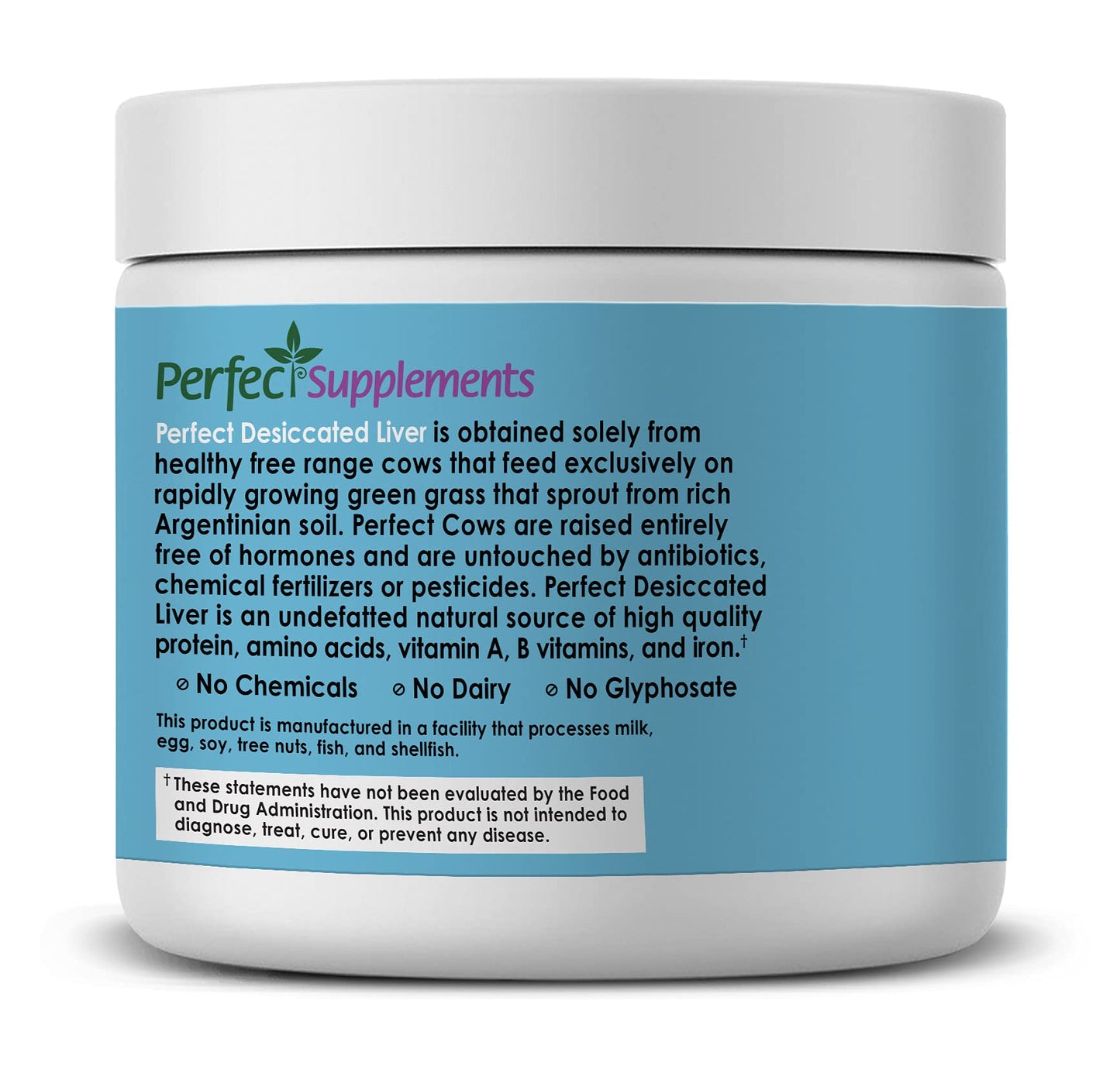 Perfect Supplements Desiccated Liver Powder 6.34 oz