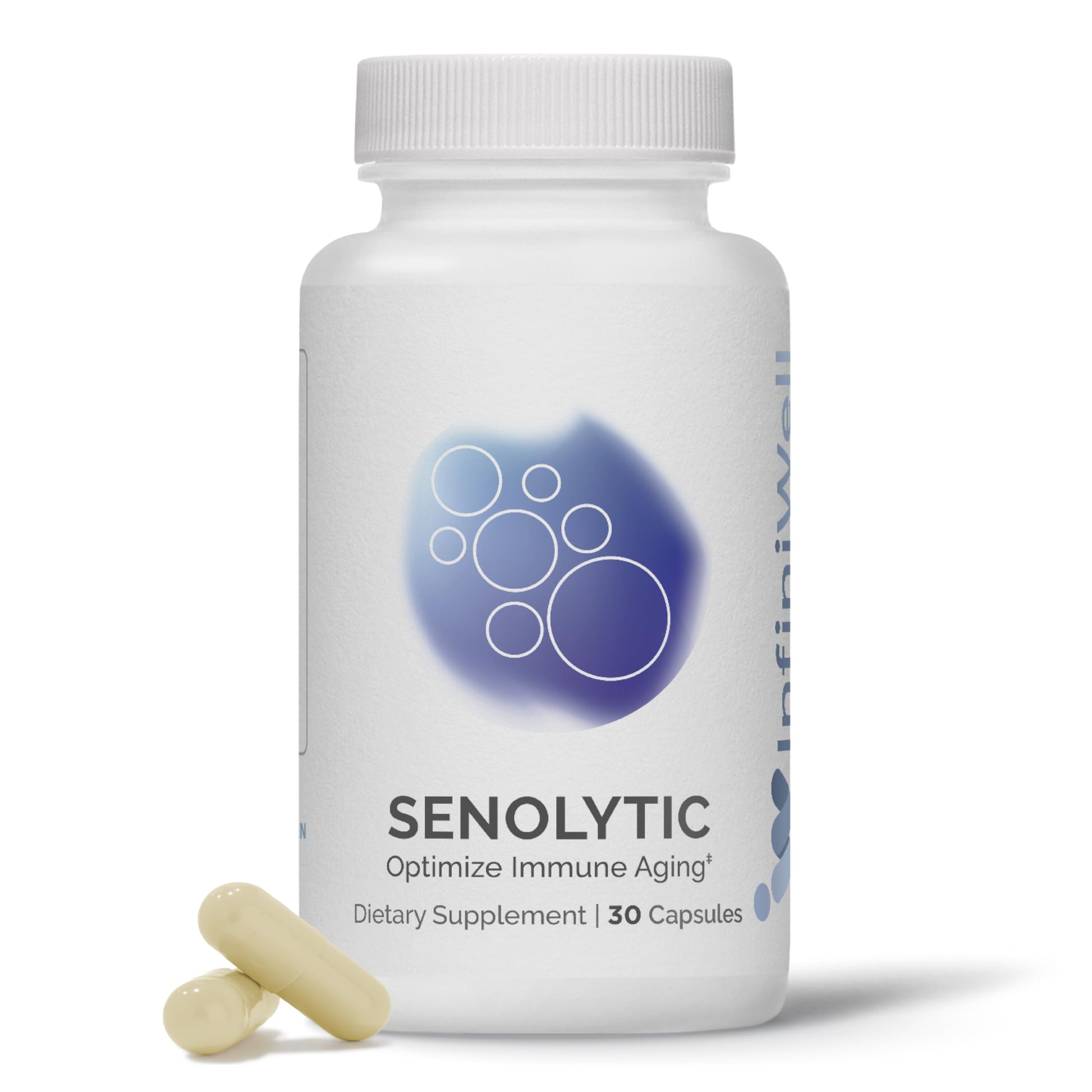 InfiniWell Senolytic Longevity Supplements, 30 Capsules