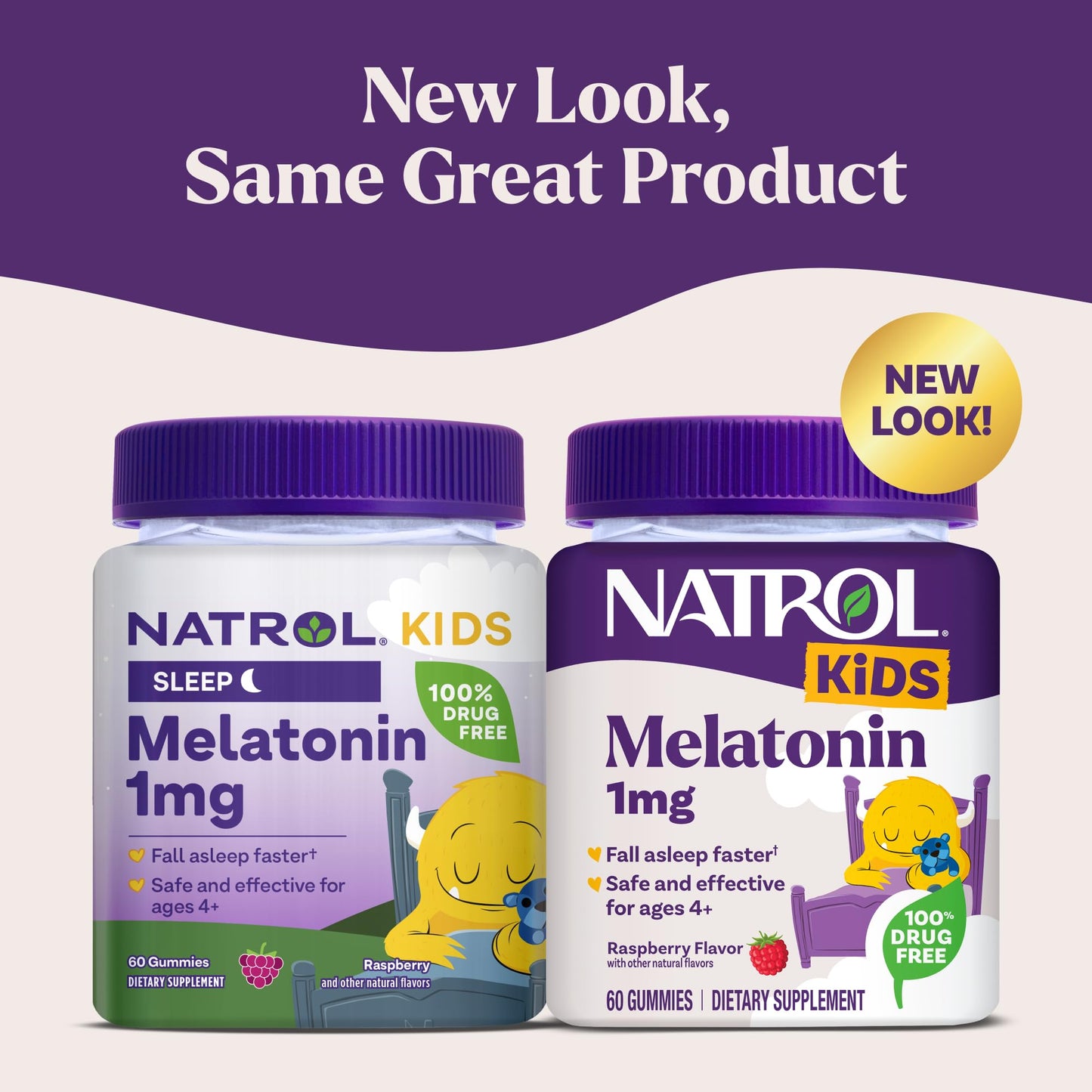 Natrol Kids Melatonin Gummies 1mg, 60 Count