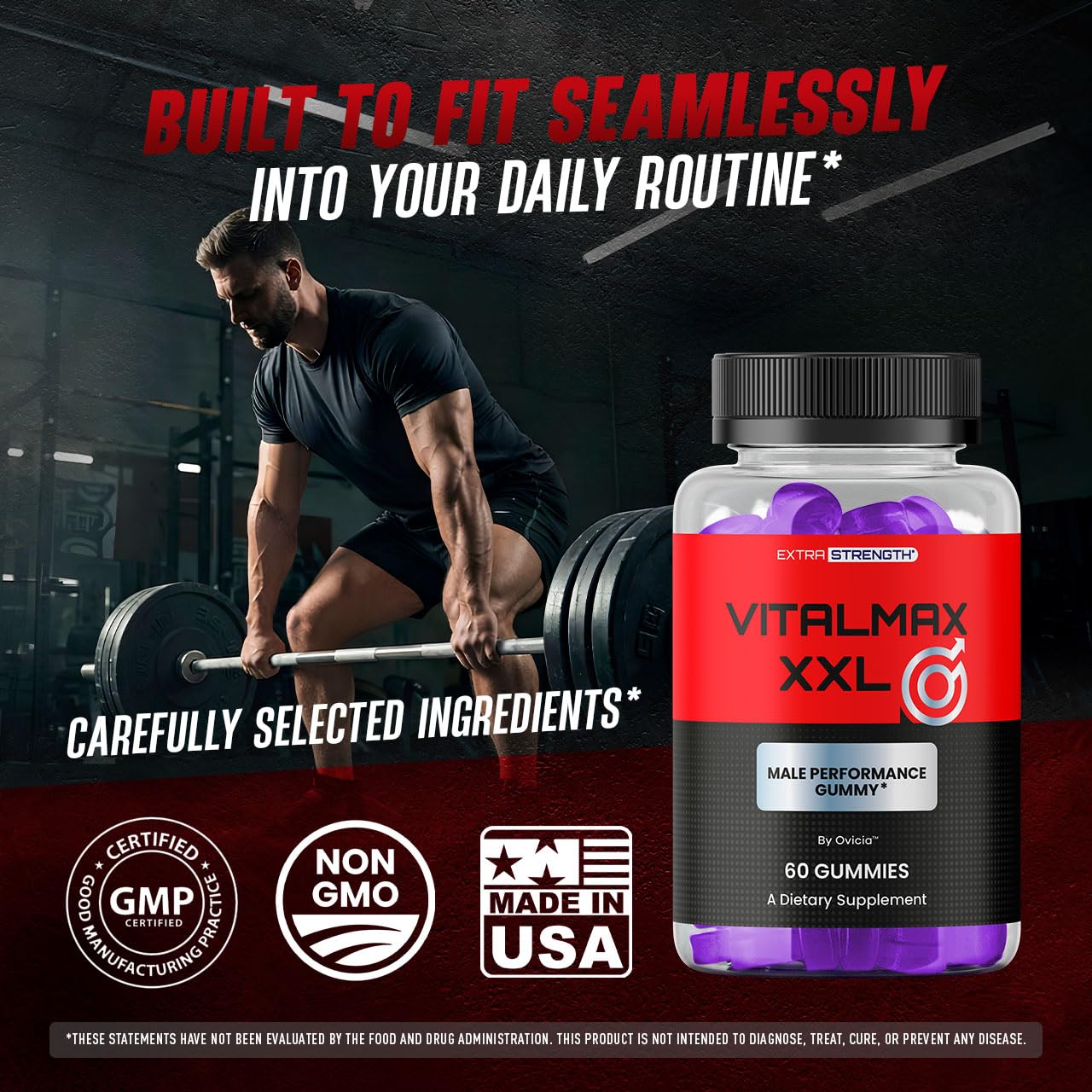 OVICIA VitalMax XXL Gummies 120 Gummies