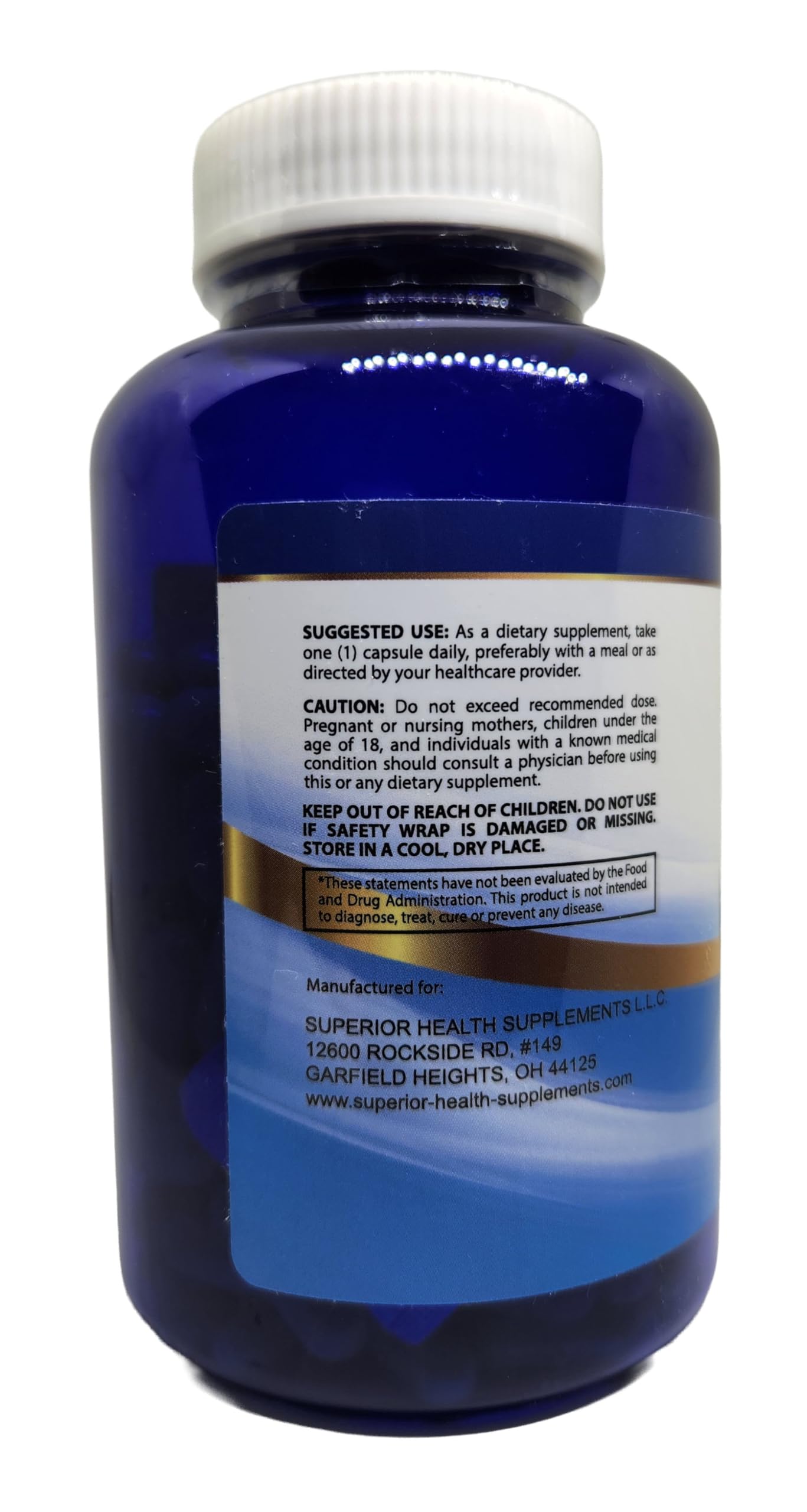 S SUPERIOR HEALTH Quercetin 500mg Supplement Capsule, 200 Count