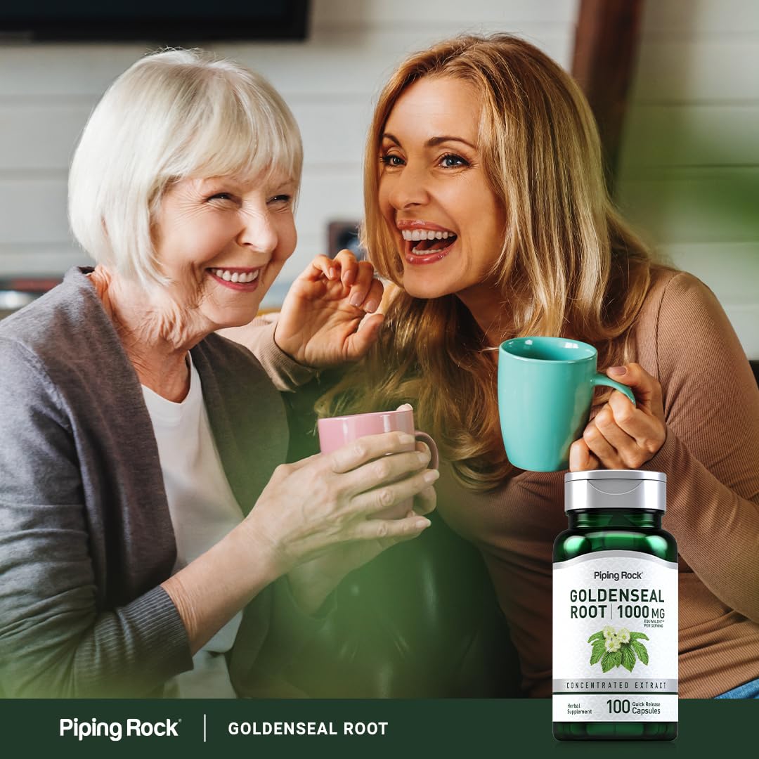 Piping Rock Goldenseal Root Capsules, 100