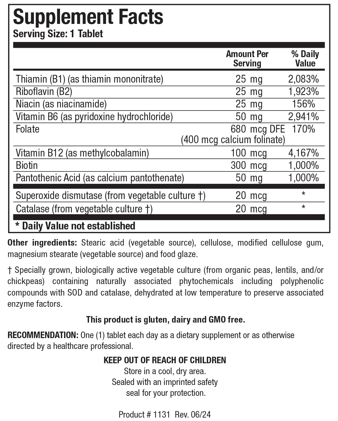 Biotics Research Bio B Complex High Potency B-Complex with Folate and Vitamins B2, B6 and B12 for Energy Production, Cardiovascular Support, Metabolic Pathways, Brain Health, 90 Tablets