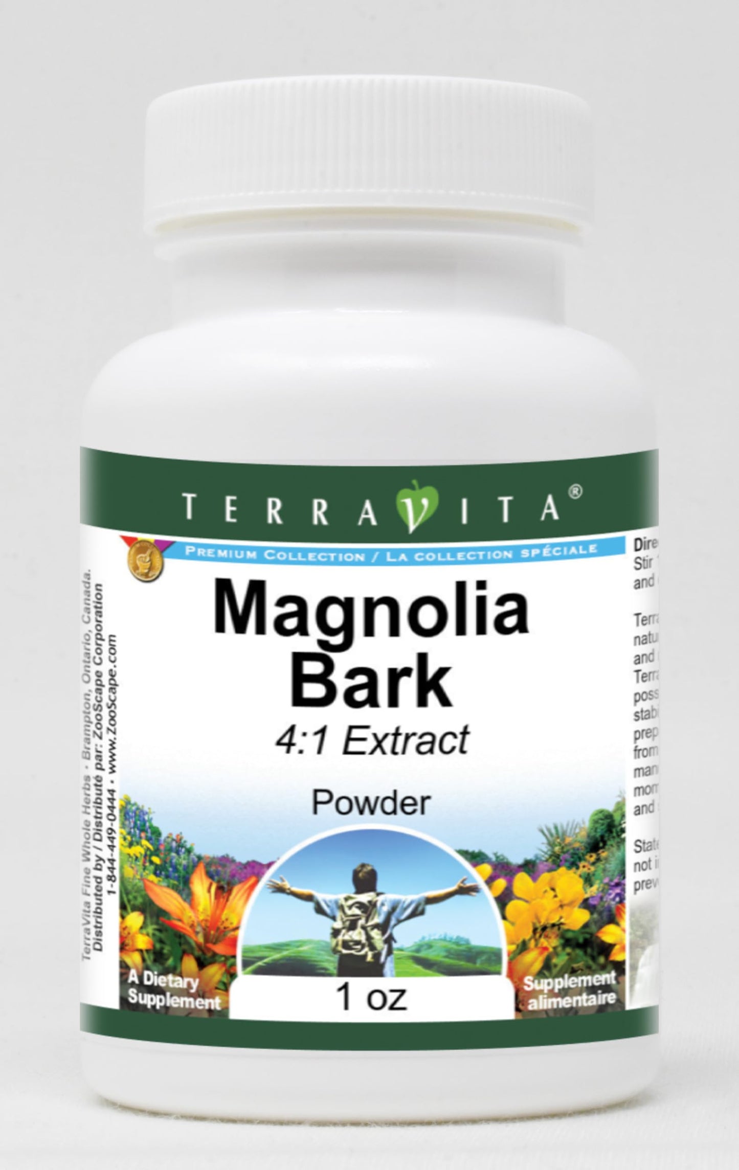 Terravita Magnolia Bark 4:1 Powder, 1 oz