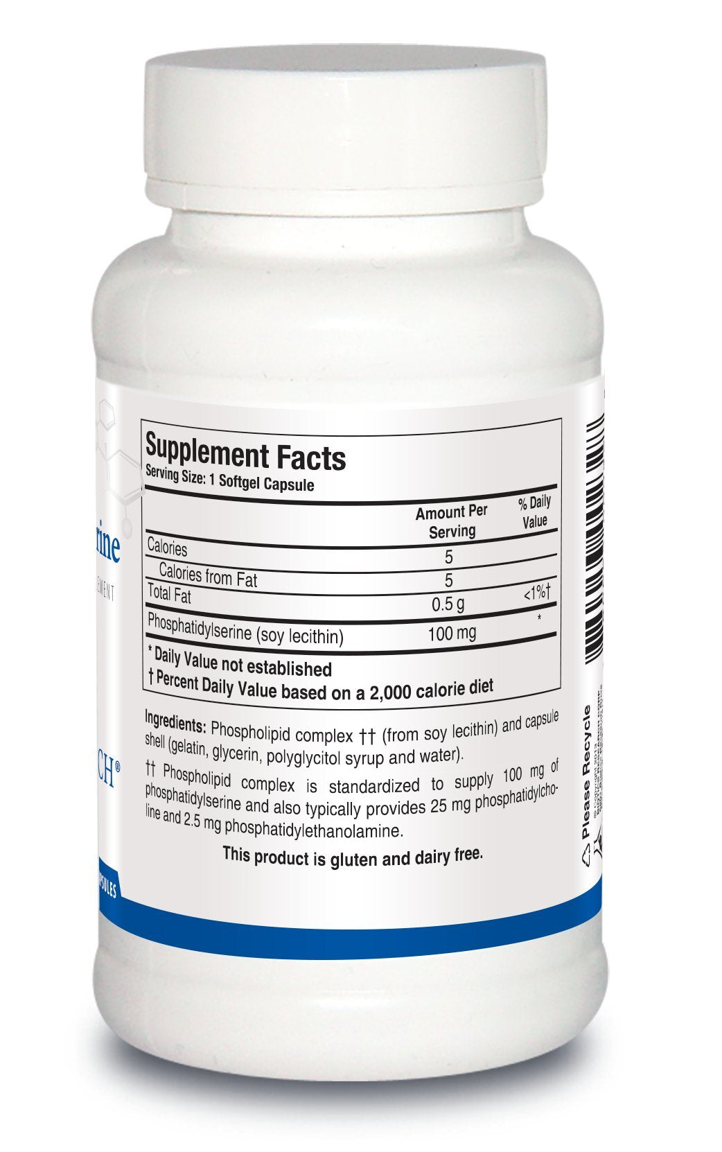 Biotics Research Phosphatidylserine 90 Softgels