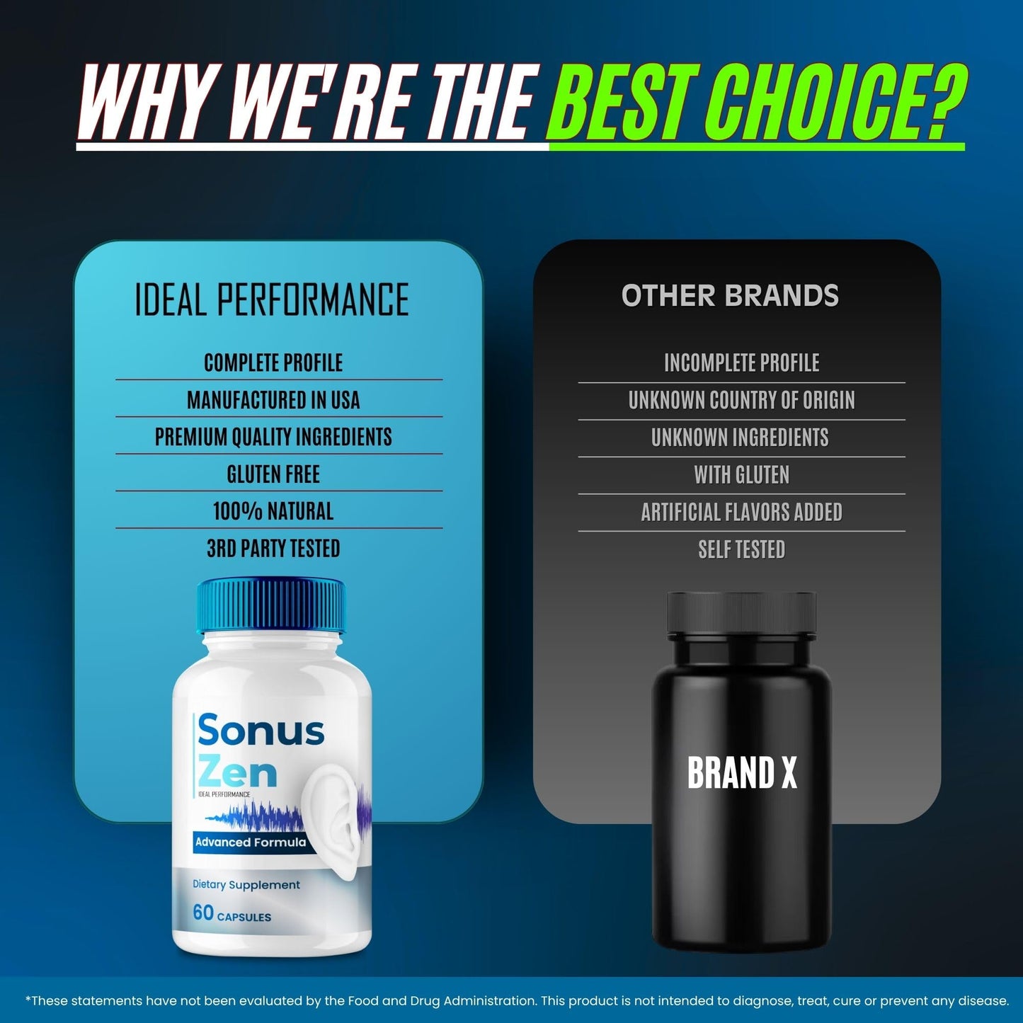 Ideal Performance SonusZen Capsules, 120 Capsules