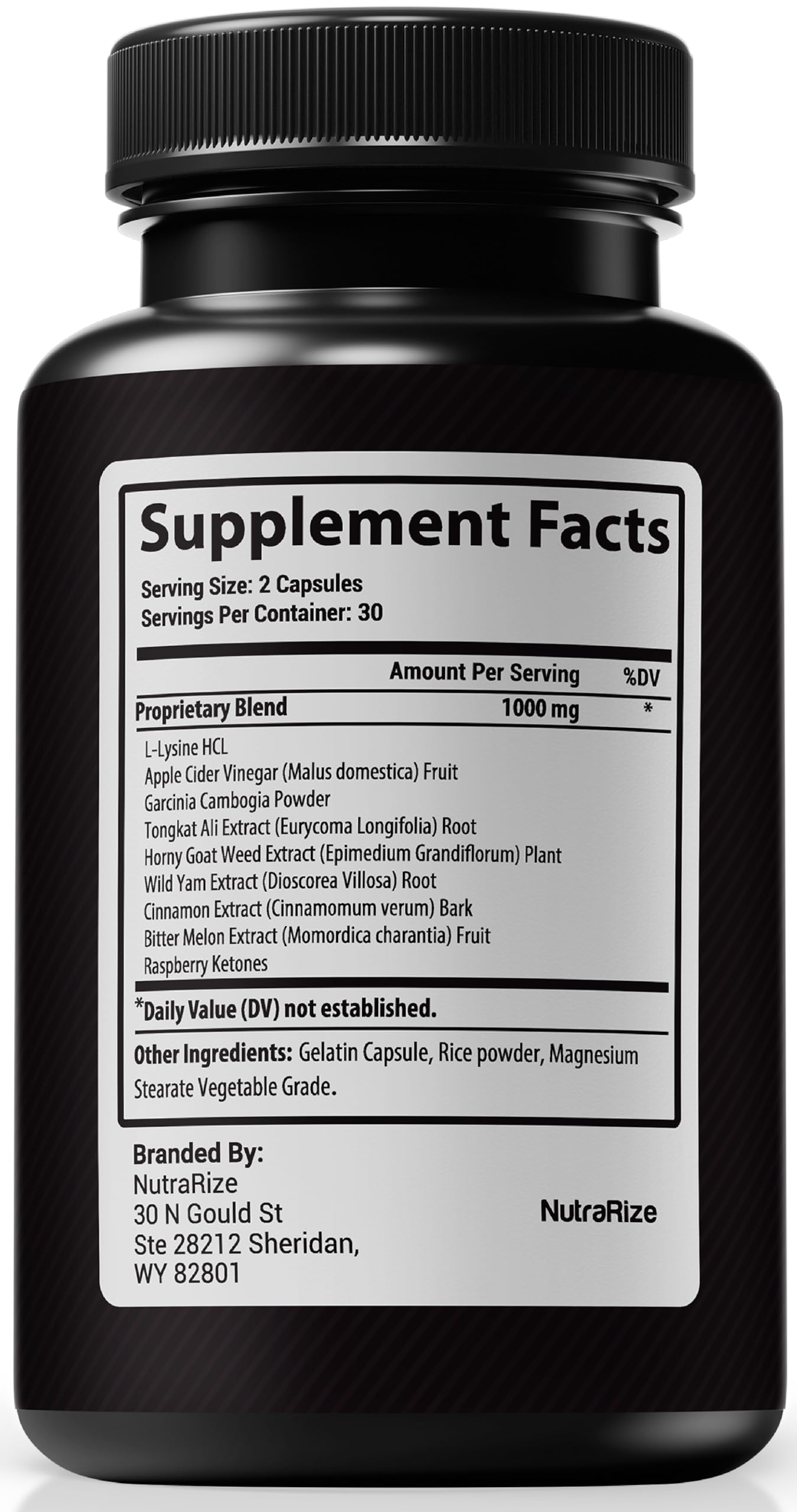 NutraRize Vigor 7X Capsules, 60 Count