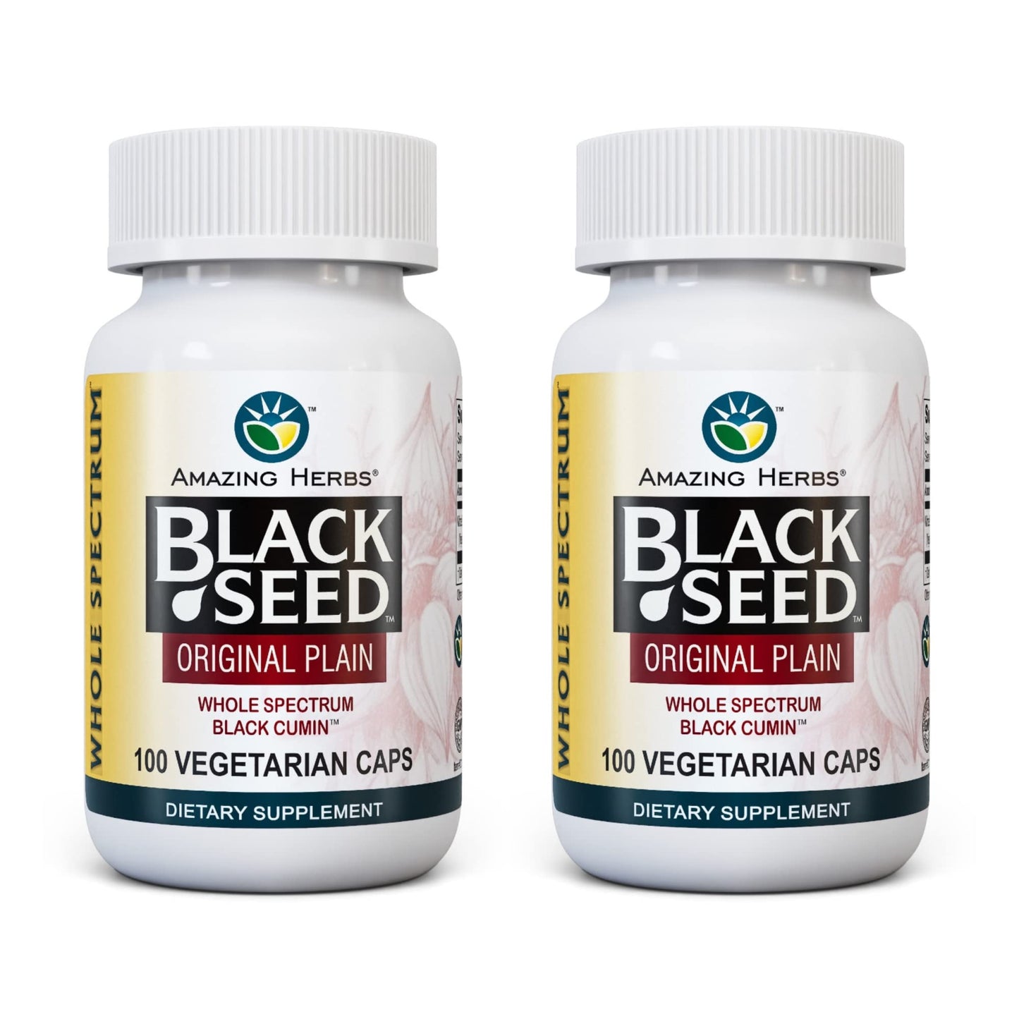 Amazing Herbs Whole Spectrum Black Cumin Seed Oil, 200 Capsules