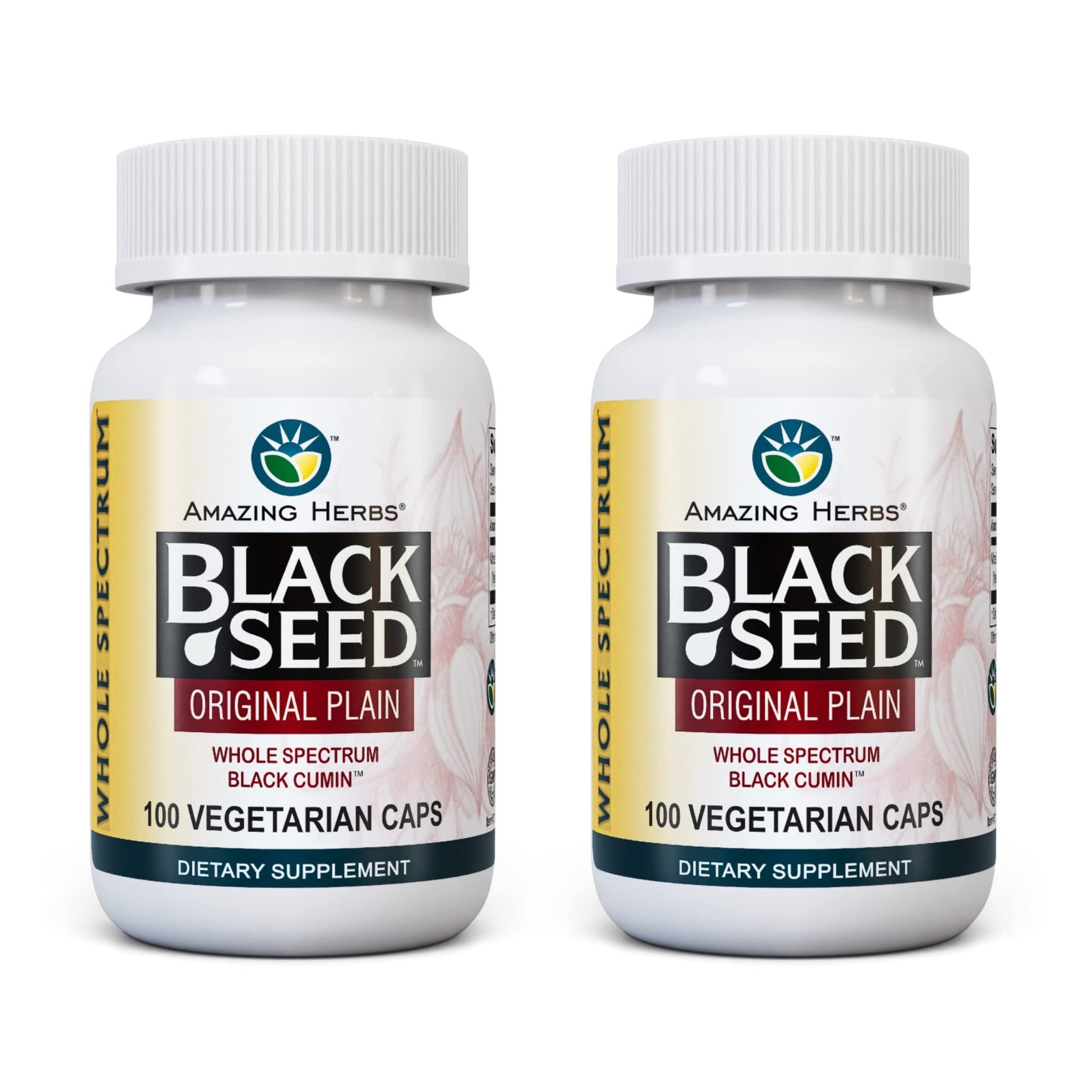 Amazing Herbs Whole Spectrum Black Cumin Seed Oil, 200 Capsules