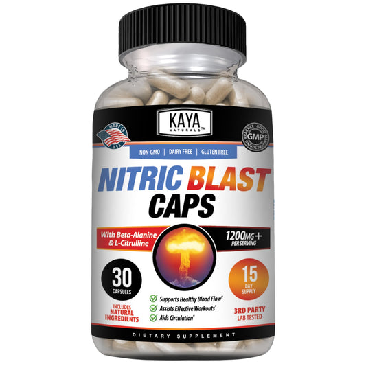 Kaya Naturals Nitric Blast Capsule 30 Count