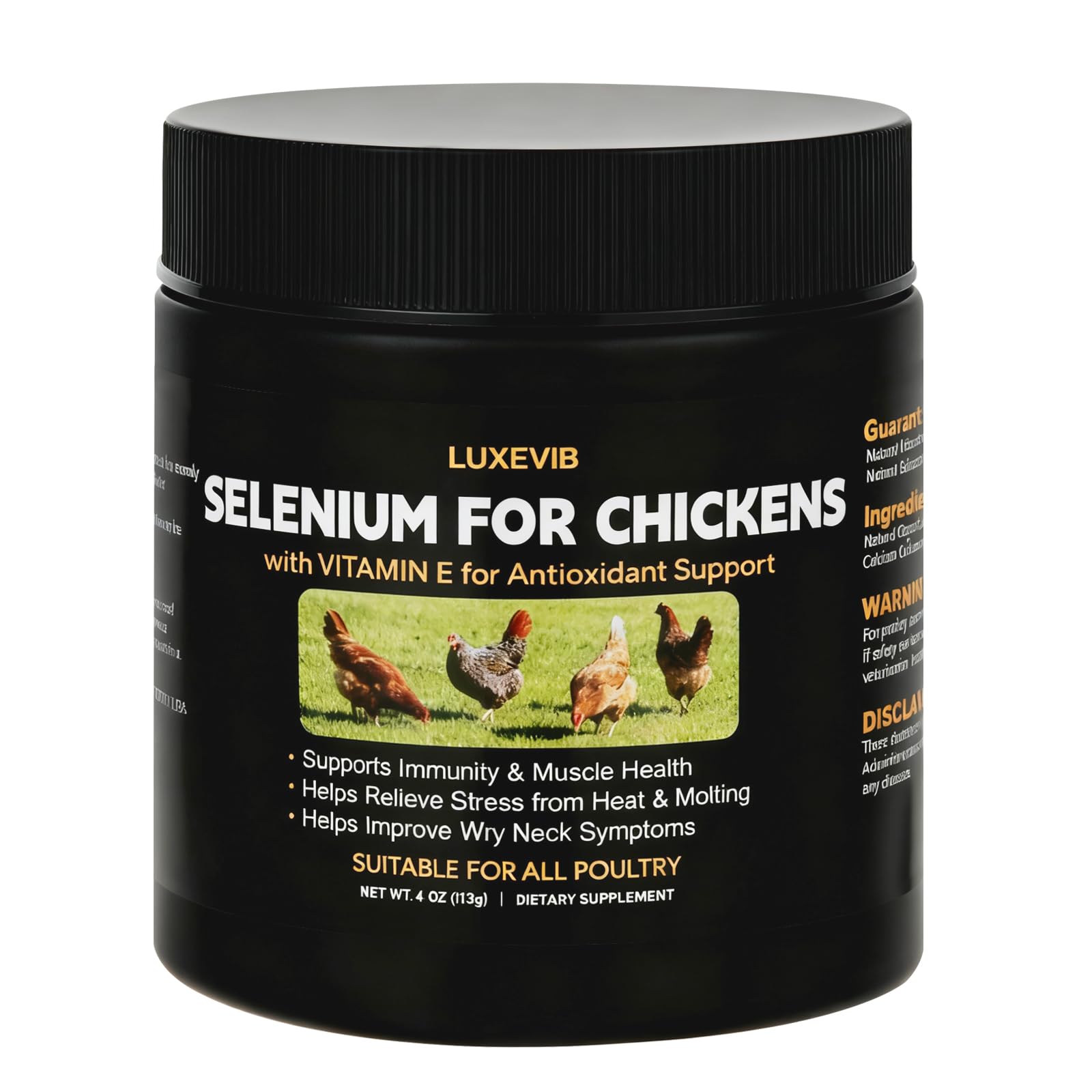 LuxeVib E+S Poultry Vitality Formula Powder 1