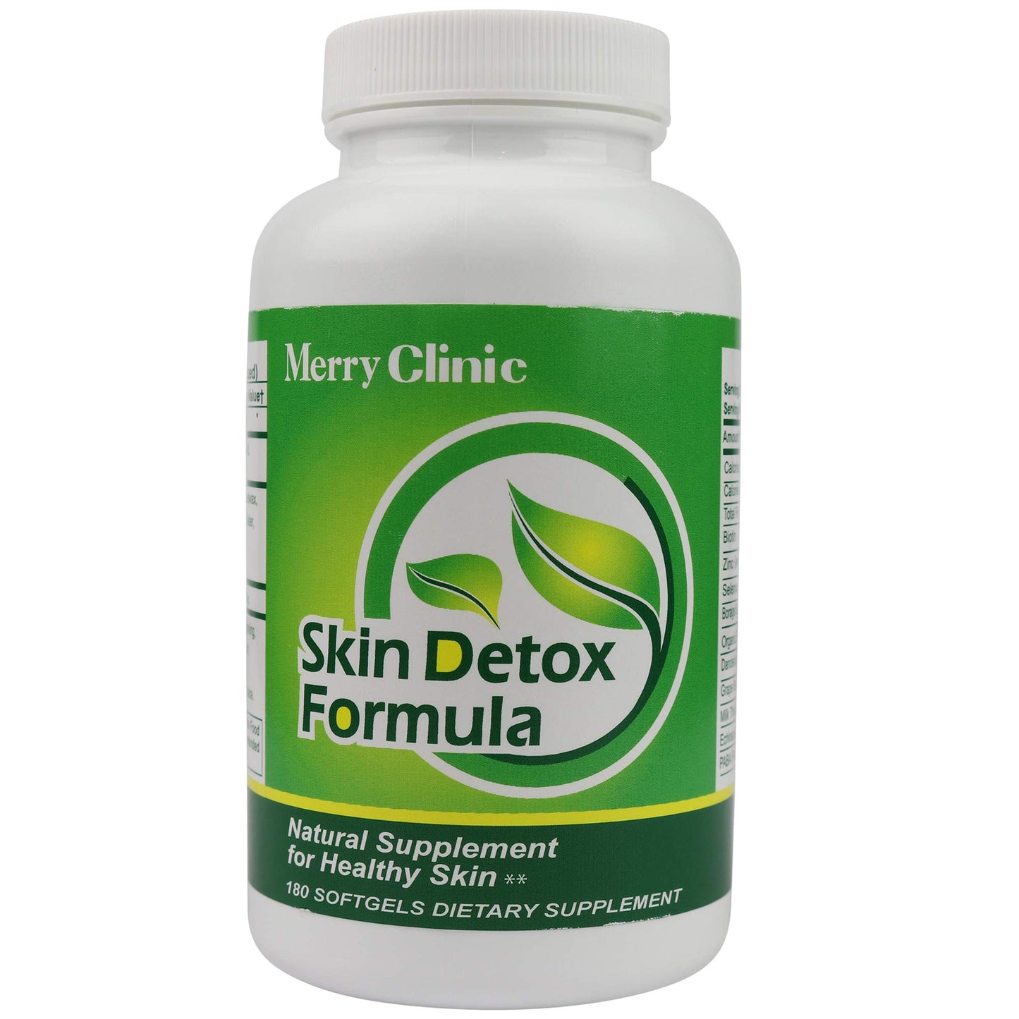Merry Clinic Skin Detox Formula 180 Softgels