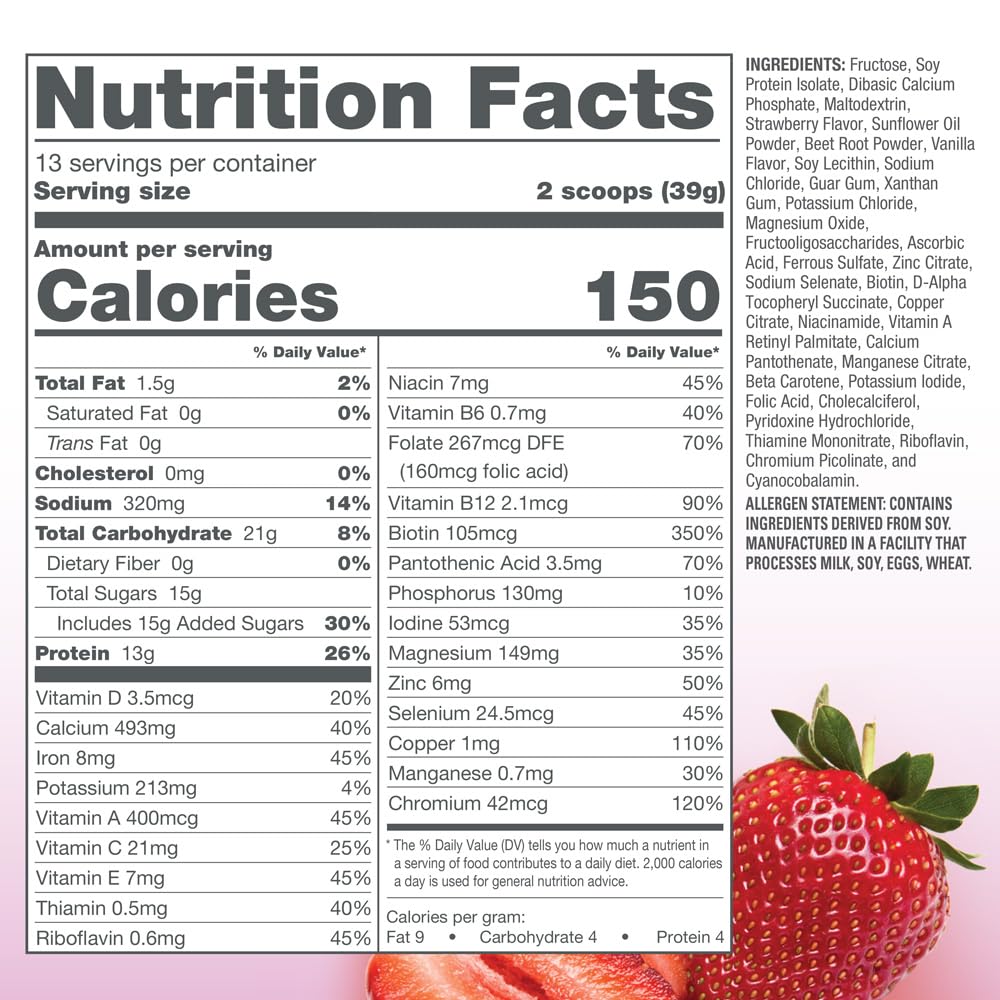 Naturade Total Soy Protein Powder 17.88 Ounce