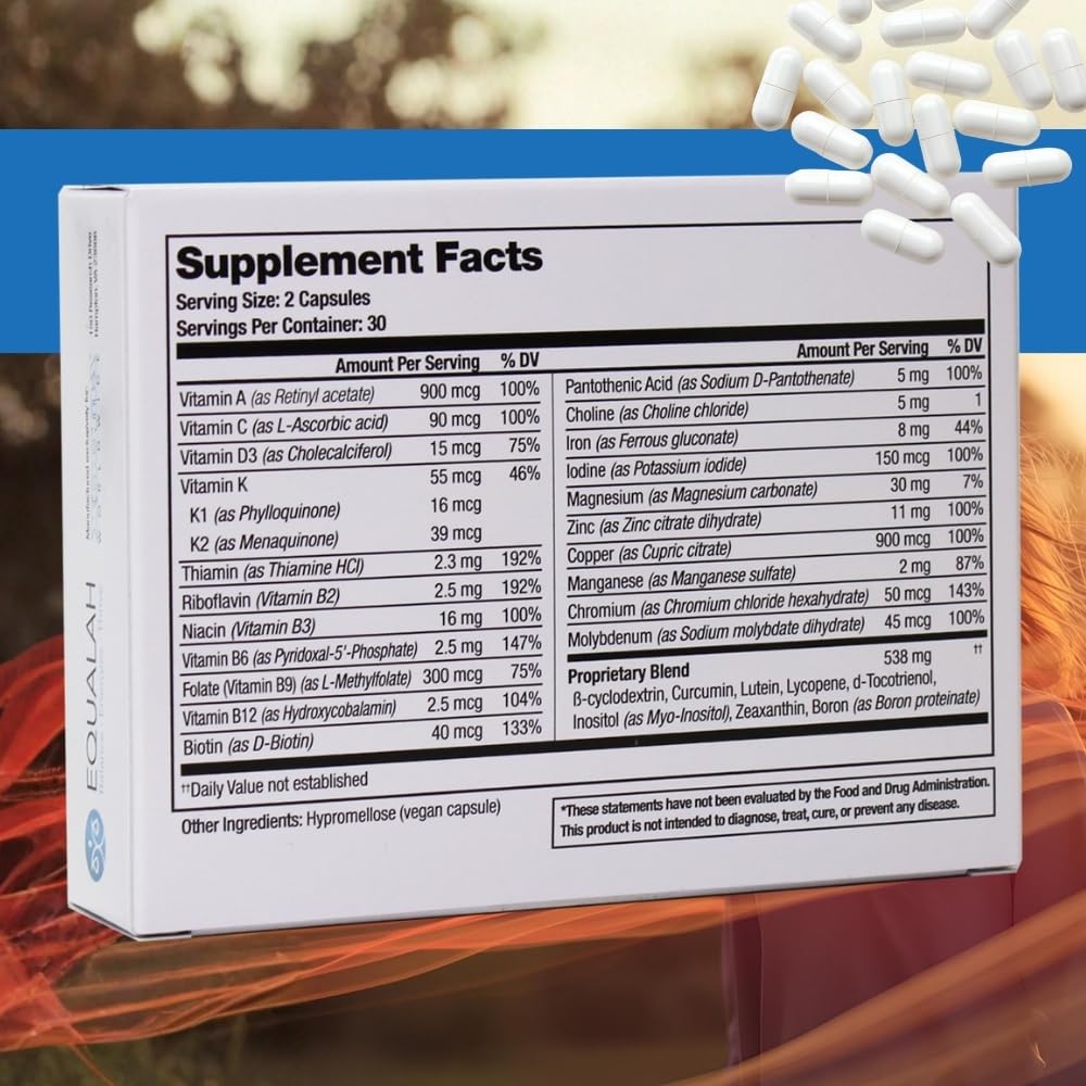 Xooma Equalah Daily Metabolic & Circulation Support Capsule 60 Count