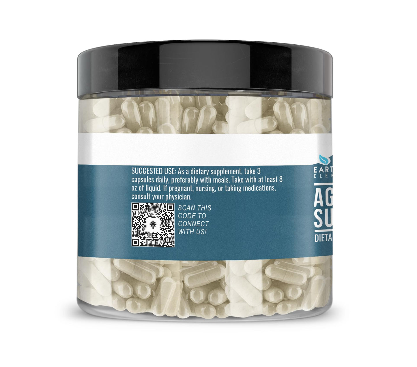 Earthborn Elements Agmatine Sulfate Capsules, 200 Capsules