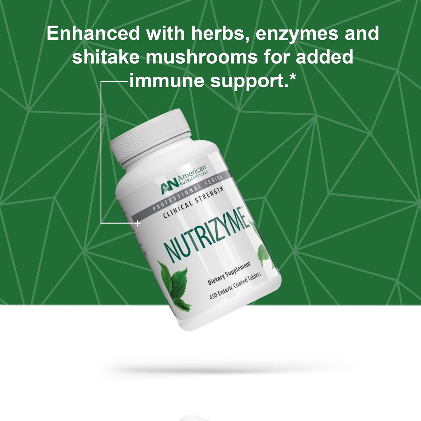 American Nutriceuticals Nutrizyme Proteolytic Enzymes Tablets 450